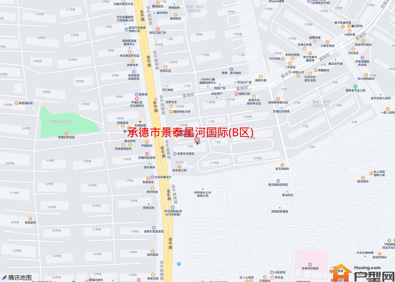 景泰星河国际(B区)小区 - 户型网