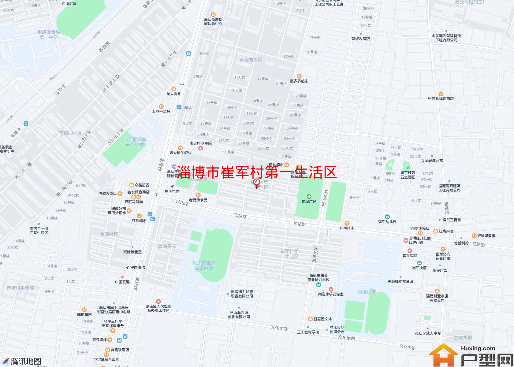 崔军村第一生活区小区 - 户型网