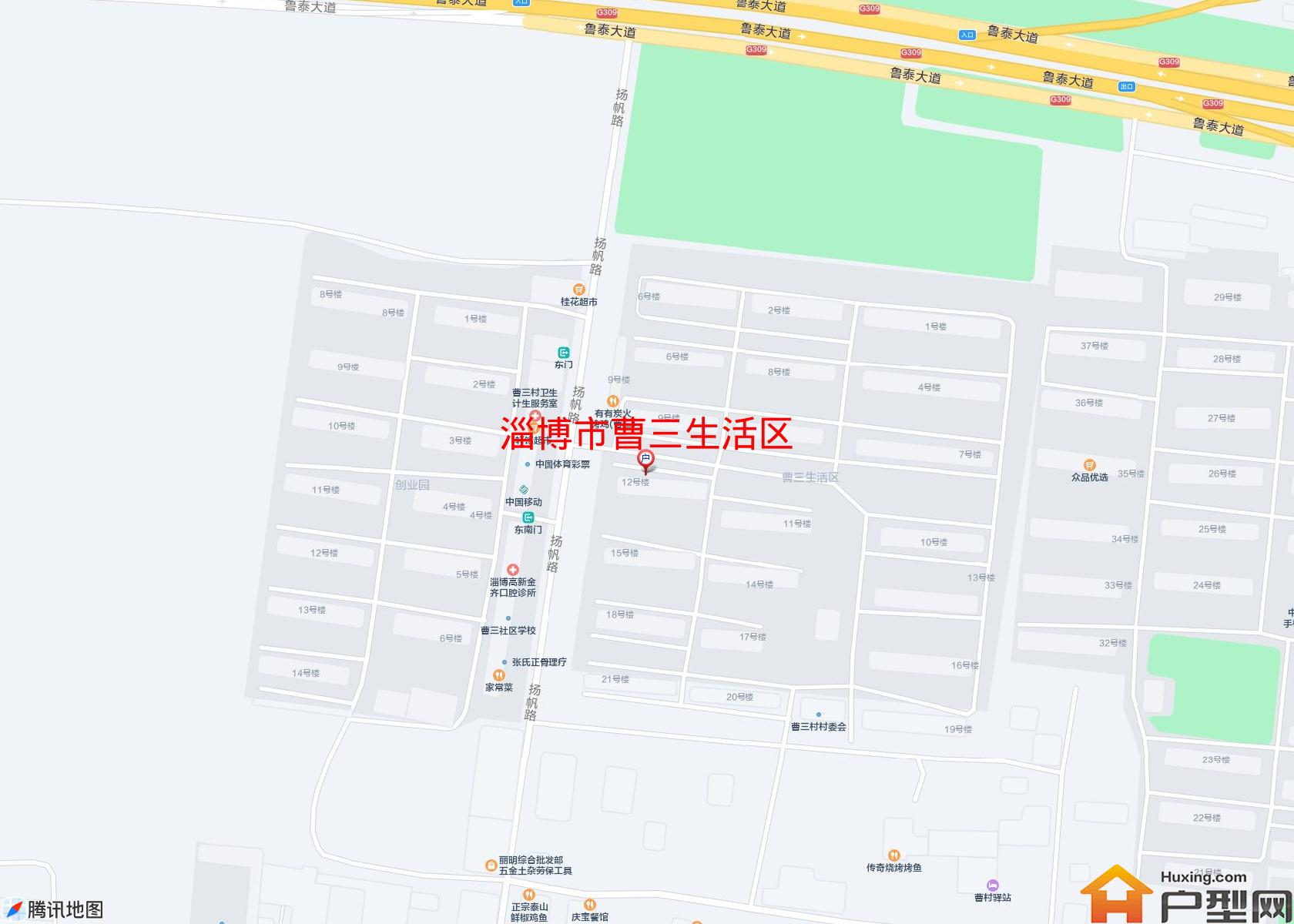 曹三生活区小区 - 户型网