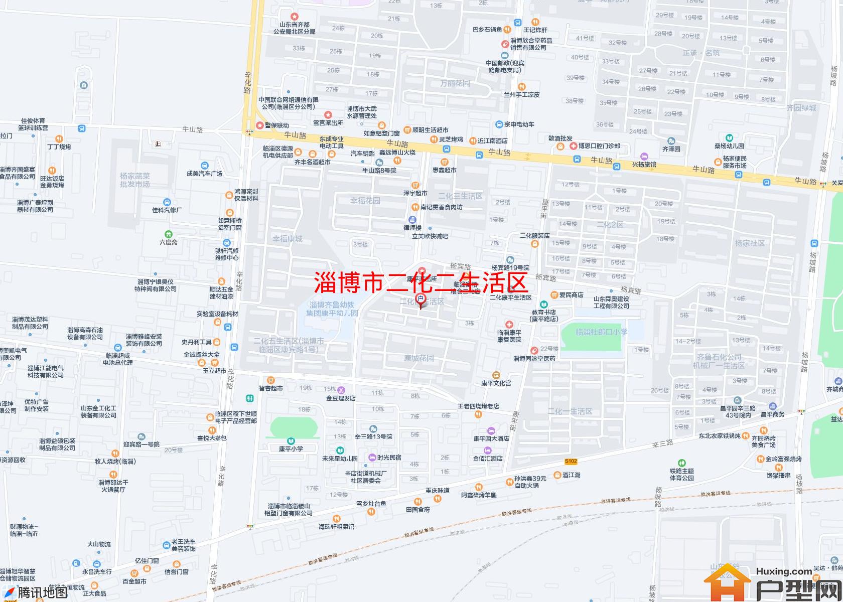 二化二生活区小区 - 户型网