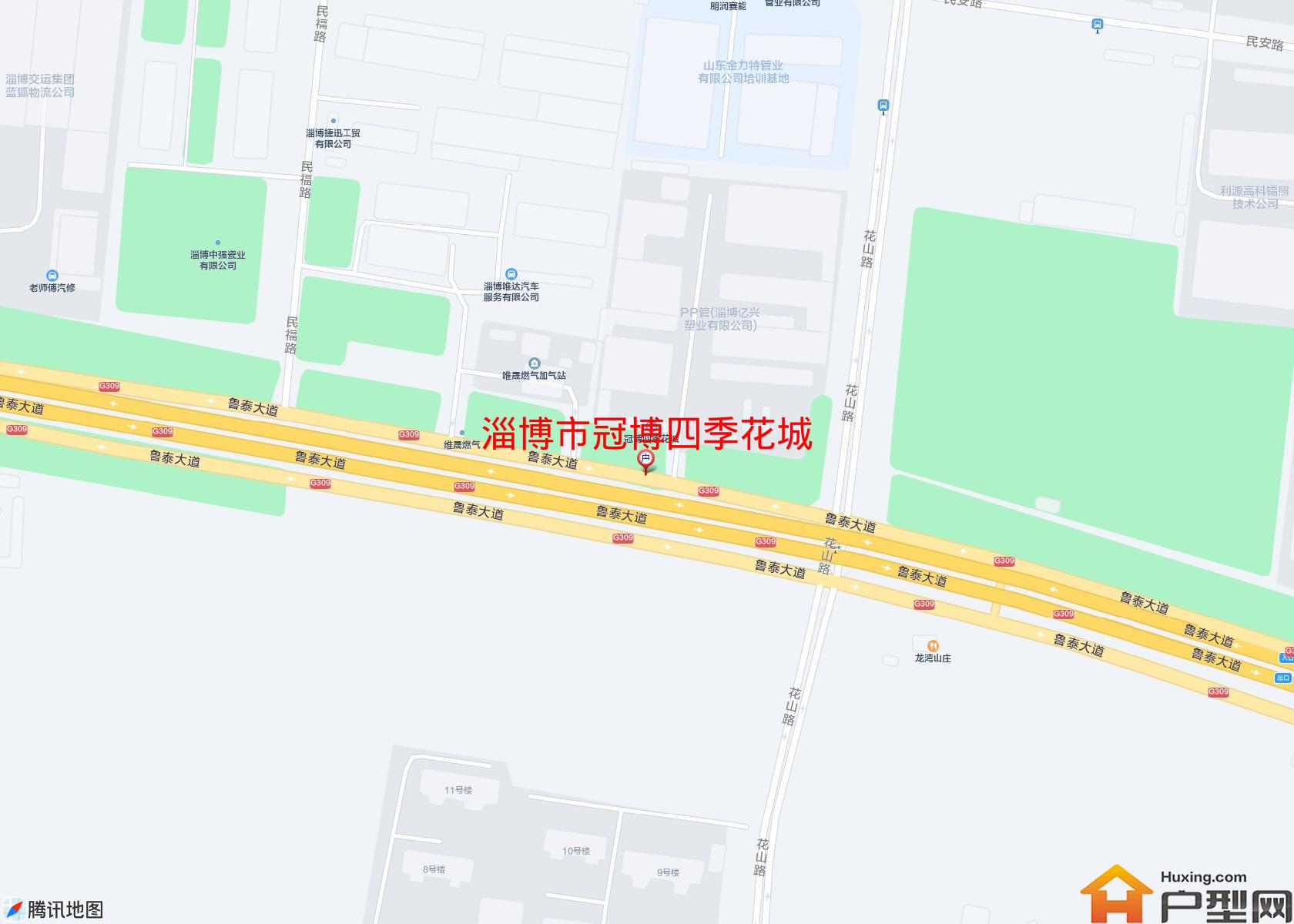 冠博四季花城小区 - 户型网