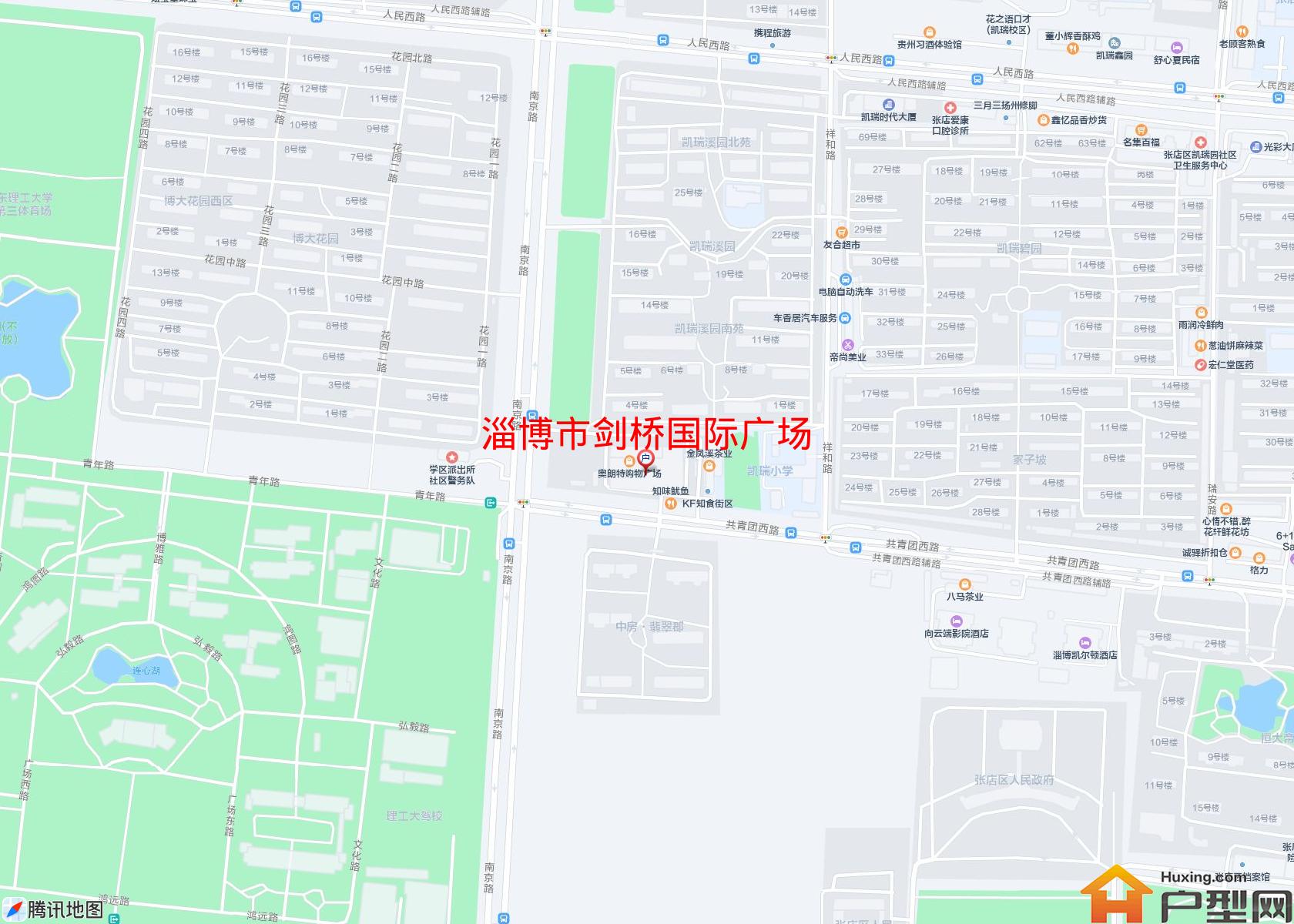 剑桥国际广场小区 - 户型网
