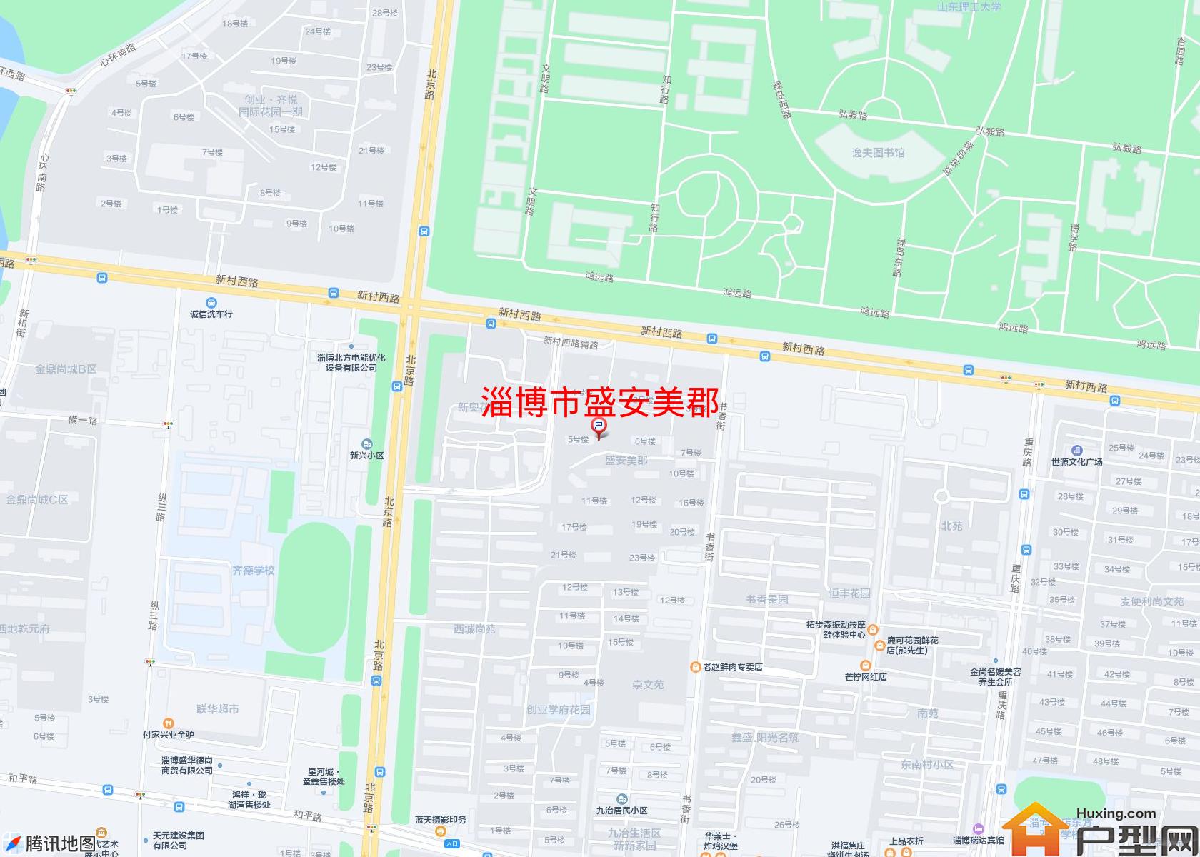 盛安美郡小区 - 户型网