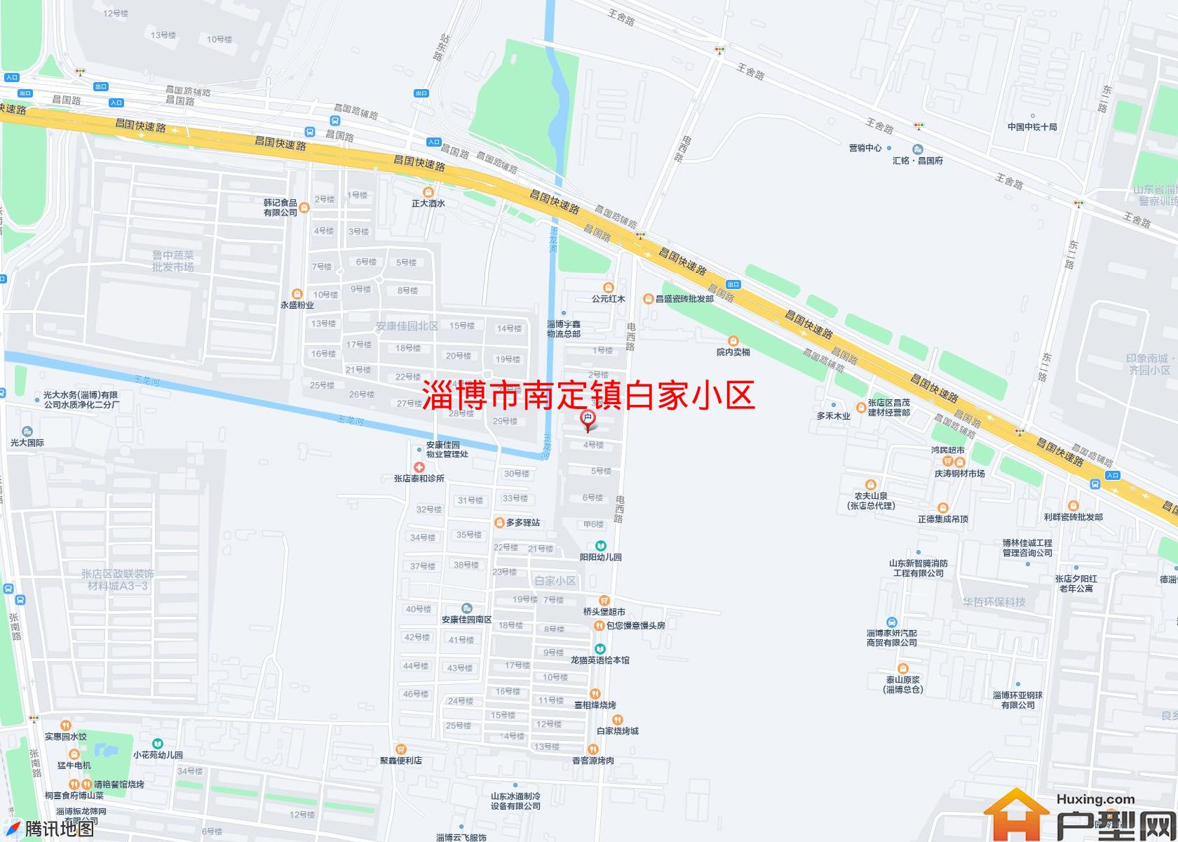 南定镇白家小区小区 - 户型网