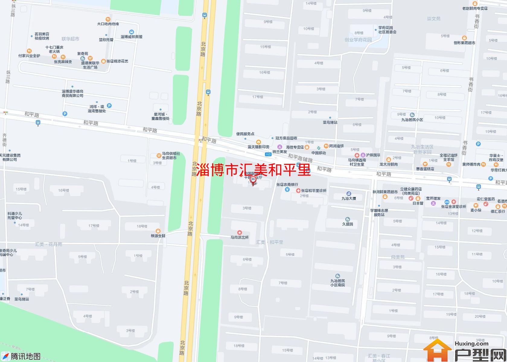 汇美和平里小区 - 户型网