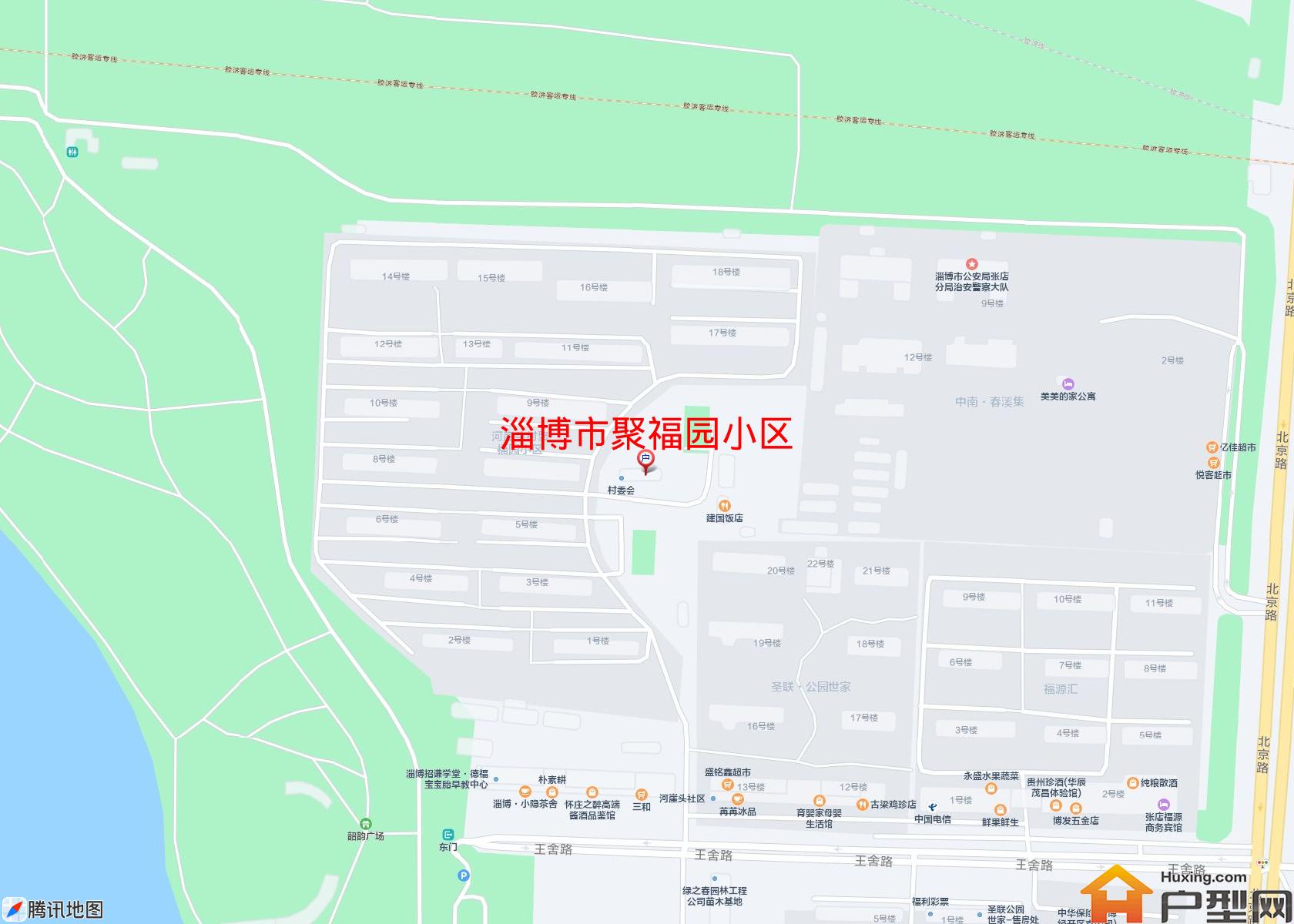 聚福园小区小区 - 户型网