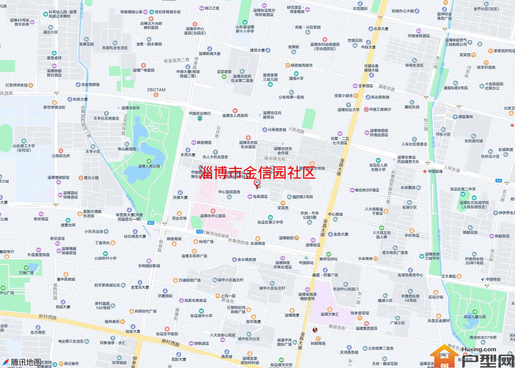 金信园社区小区 - 户型网