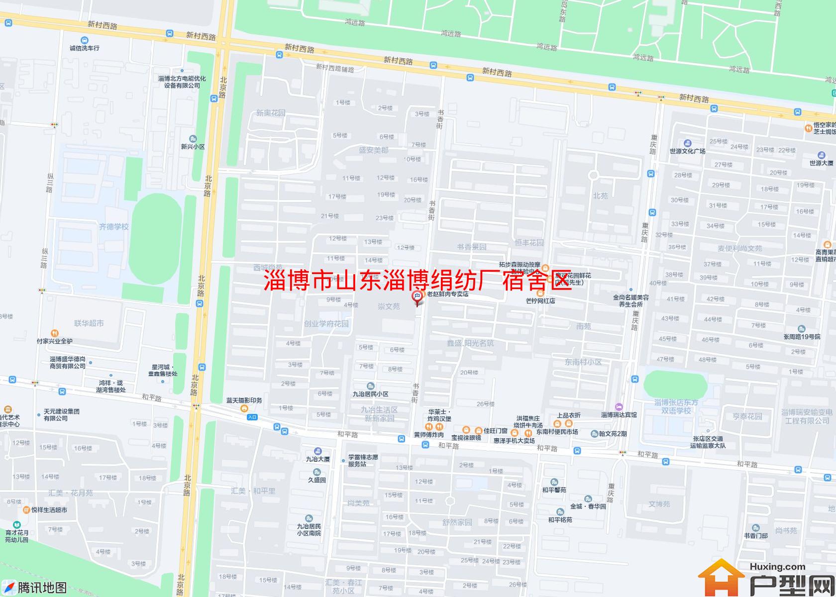 山东淄博绢纺厂宿舍区小区 - 户型网