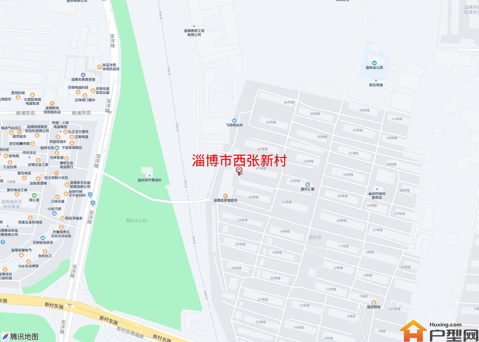 西张新村小区 - 户型网