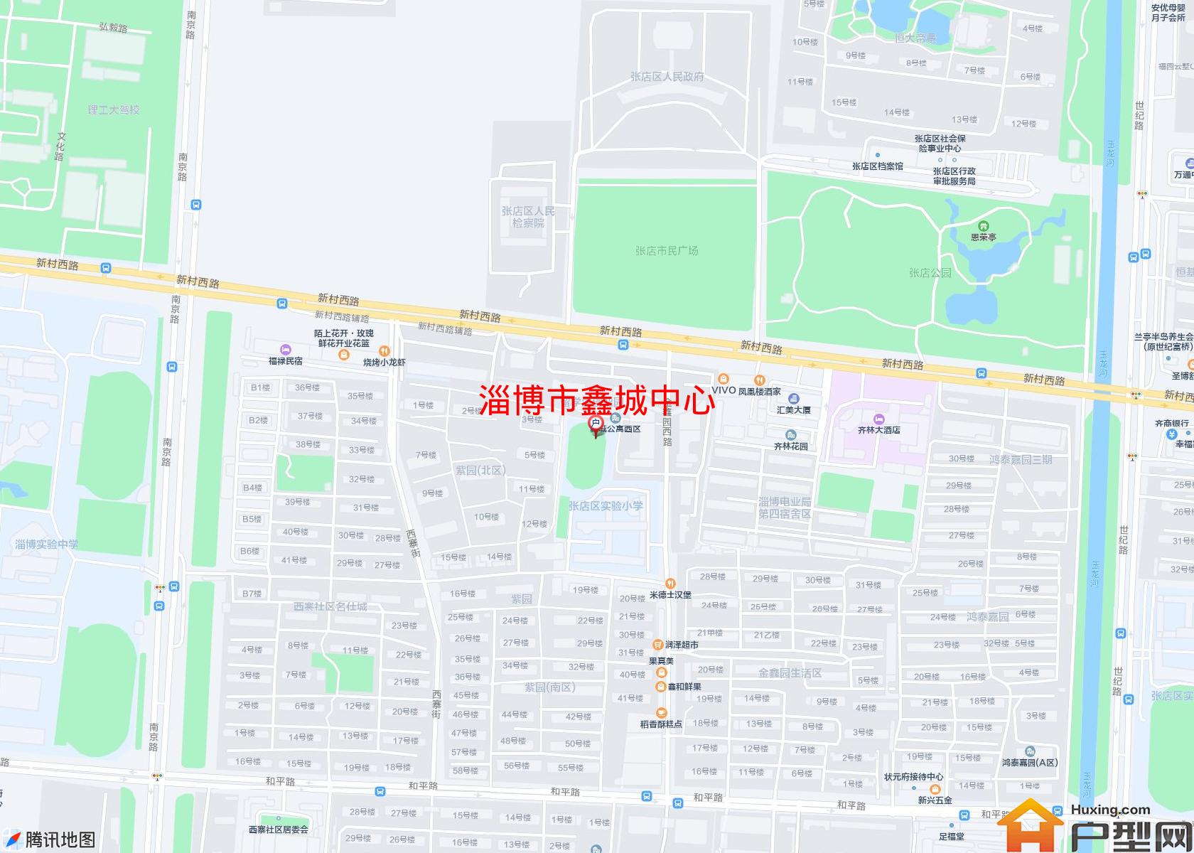 鑫城中心小区 - 户型网