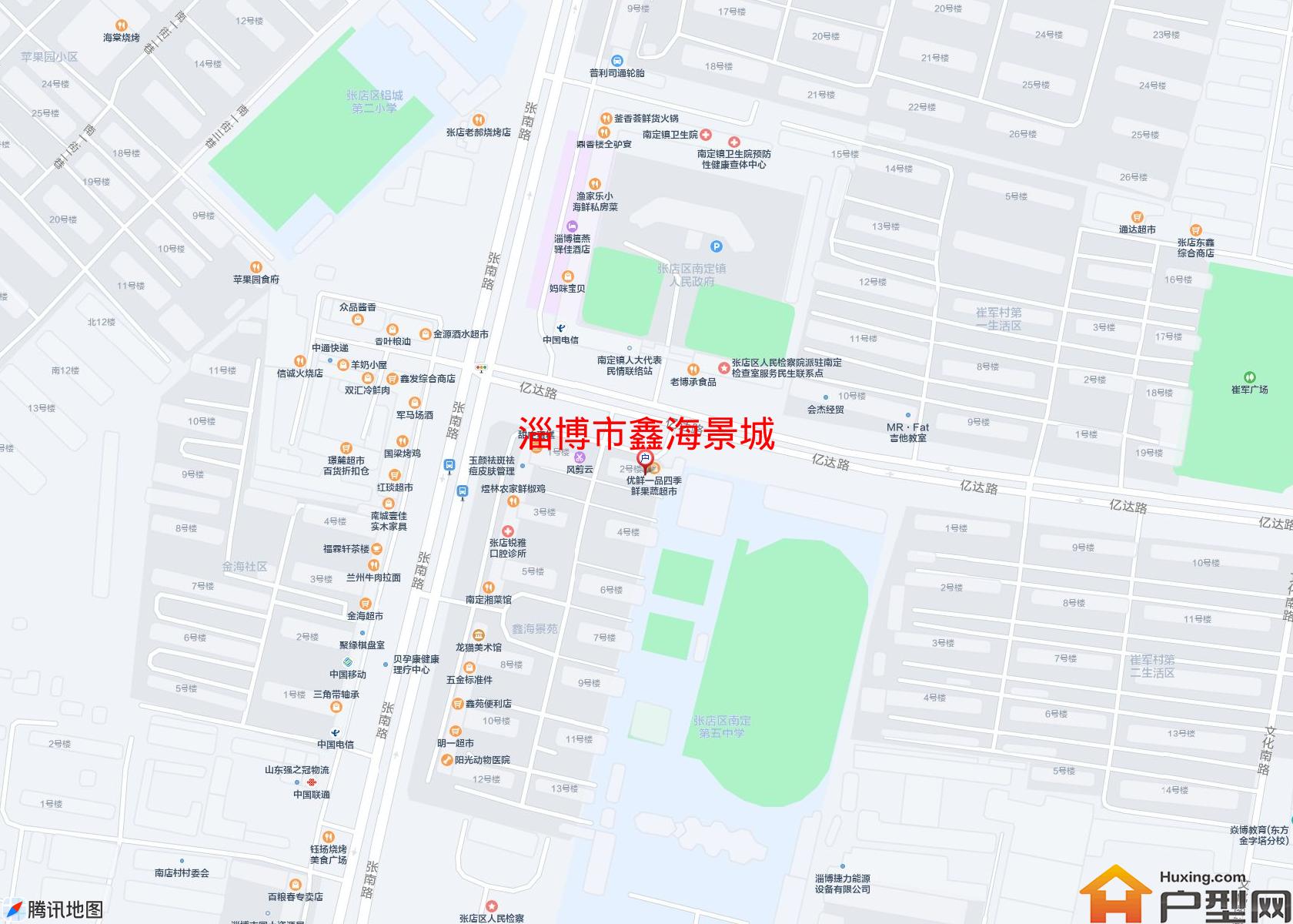 鑫海景城小区 - 户型网