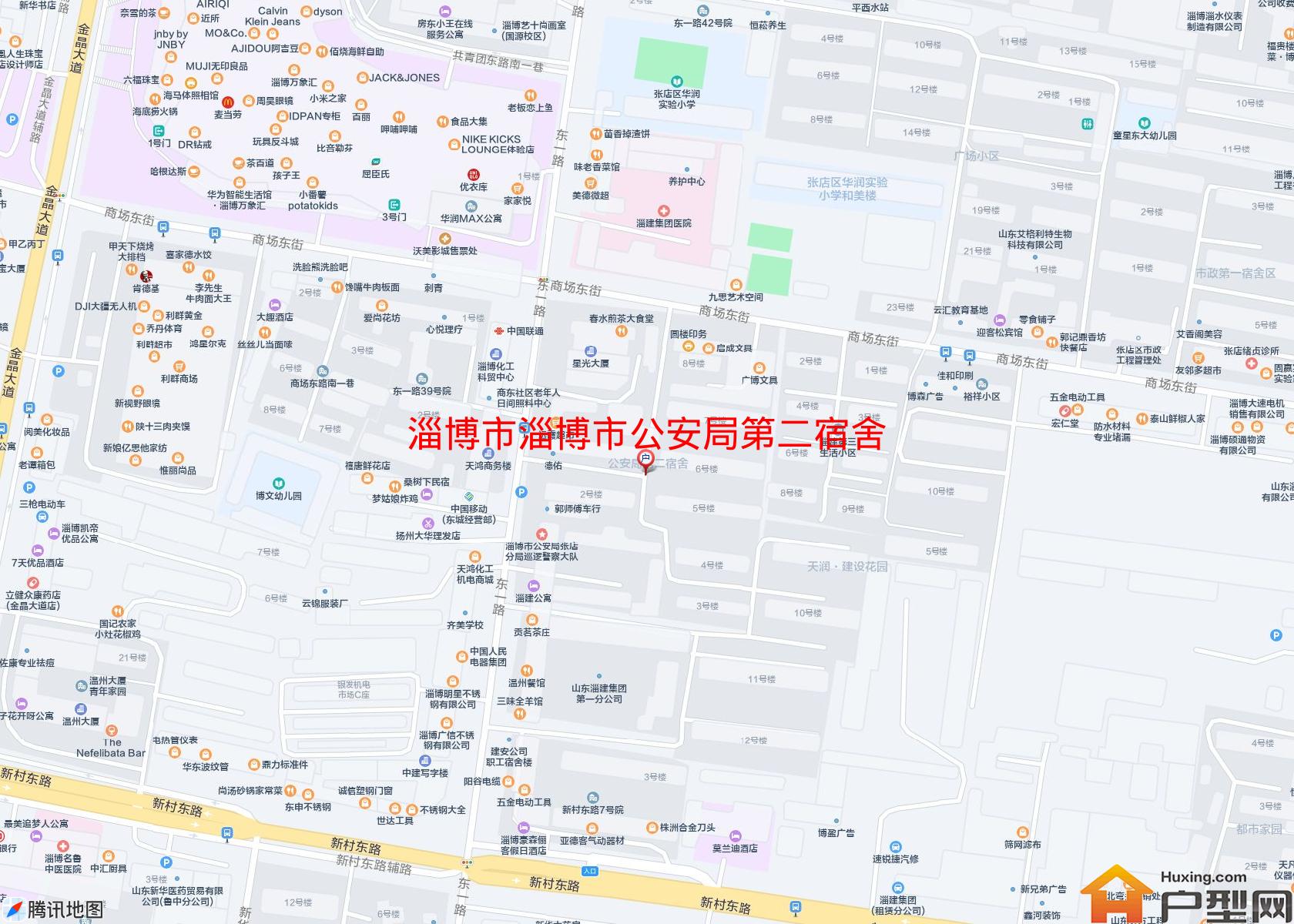 淄博市公安局第二宿舍小区 - 户型网