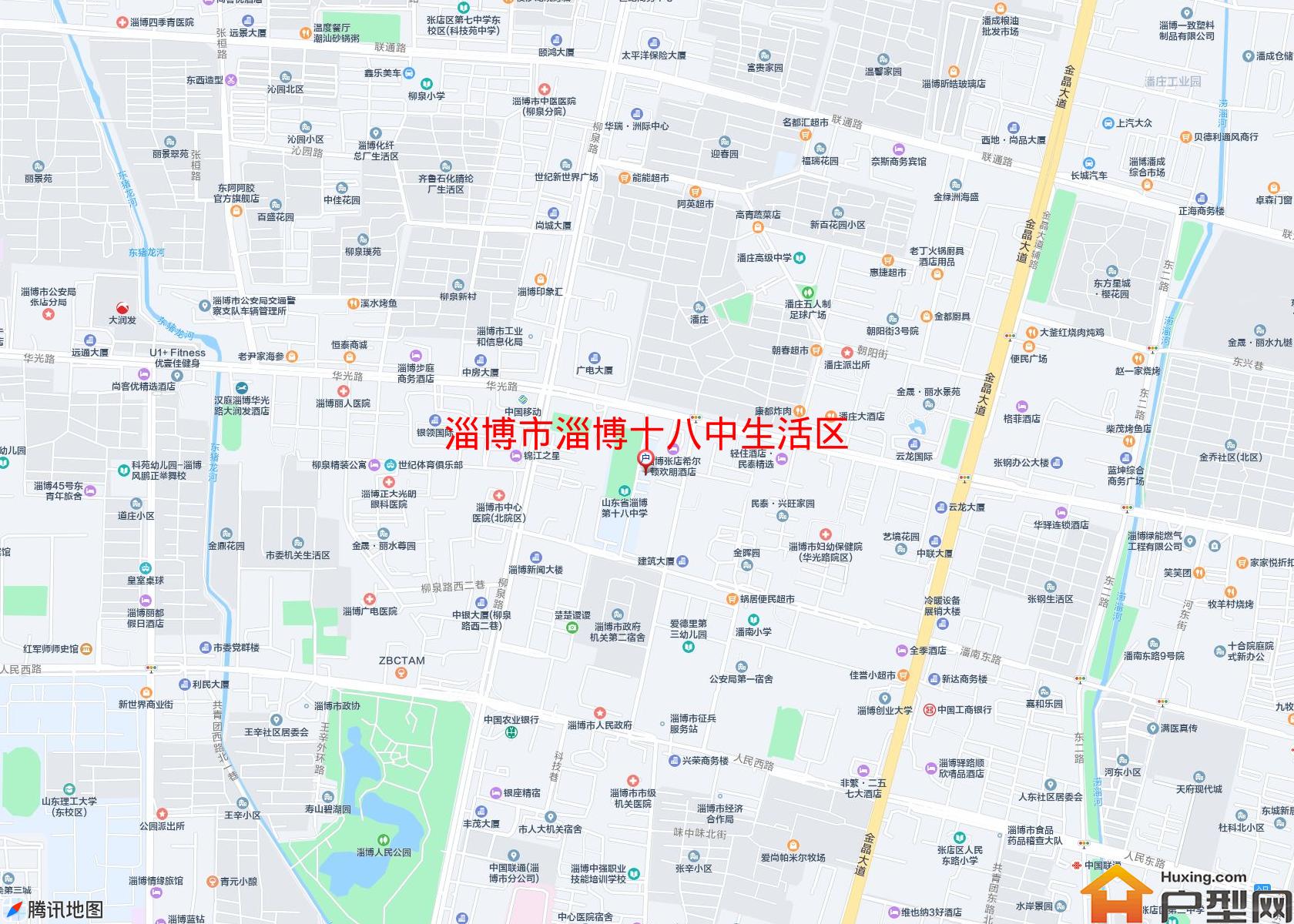淄博十八中生活区小区 - 户型网