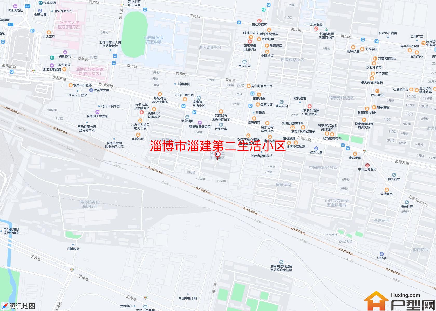 淄建第二生活小区小区 - 户型网