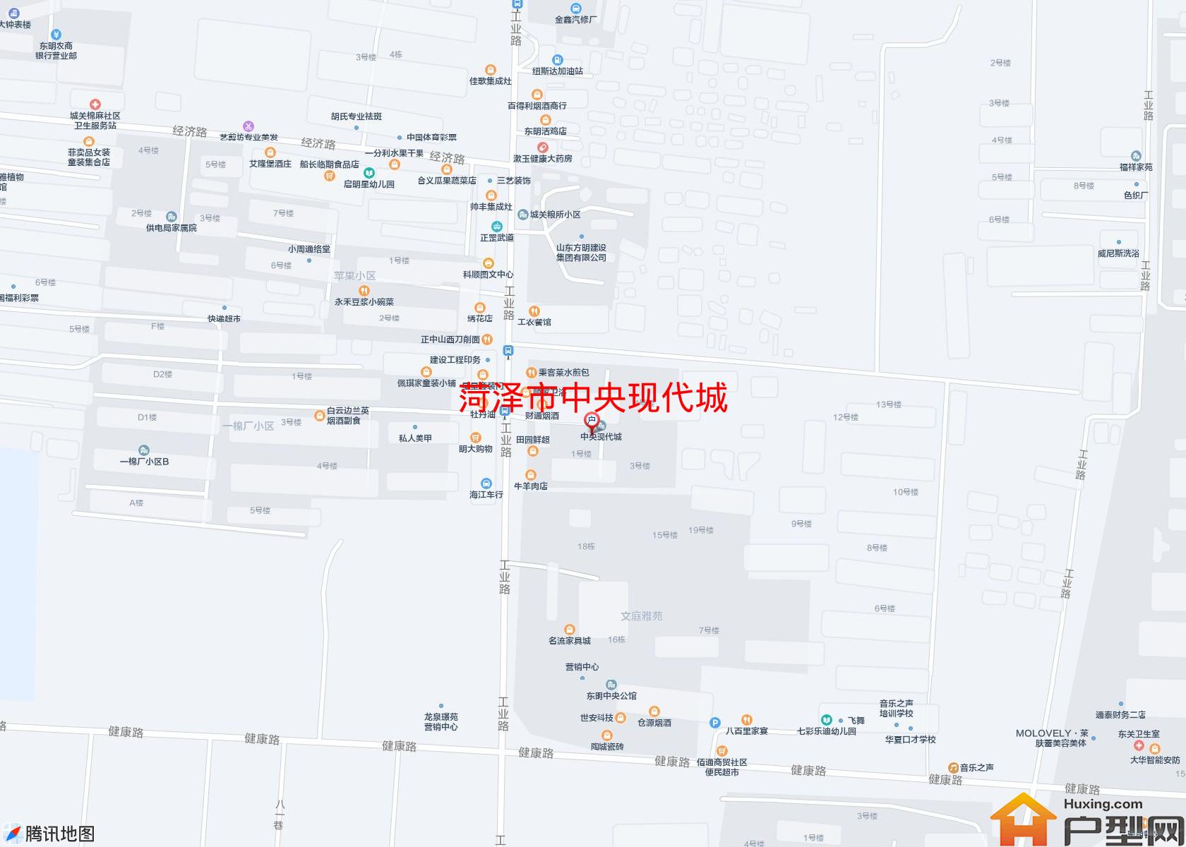 中央现代城小区 - 户型网