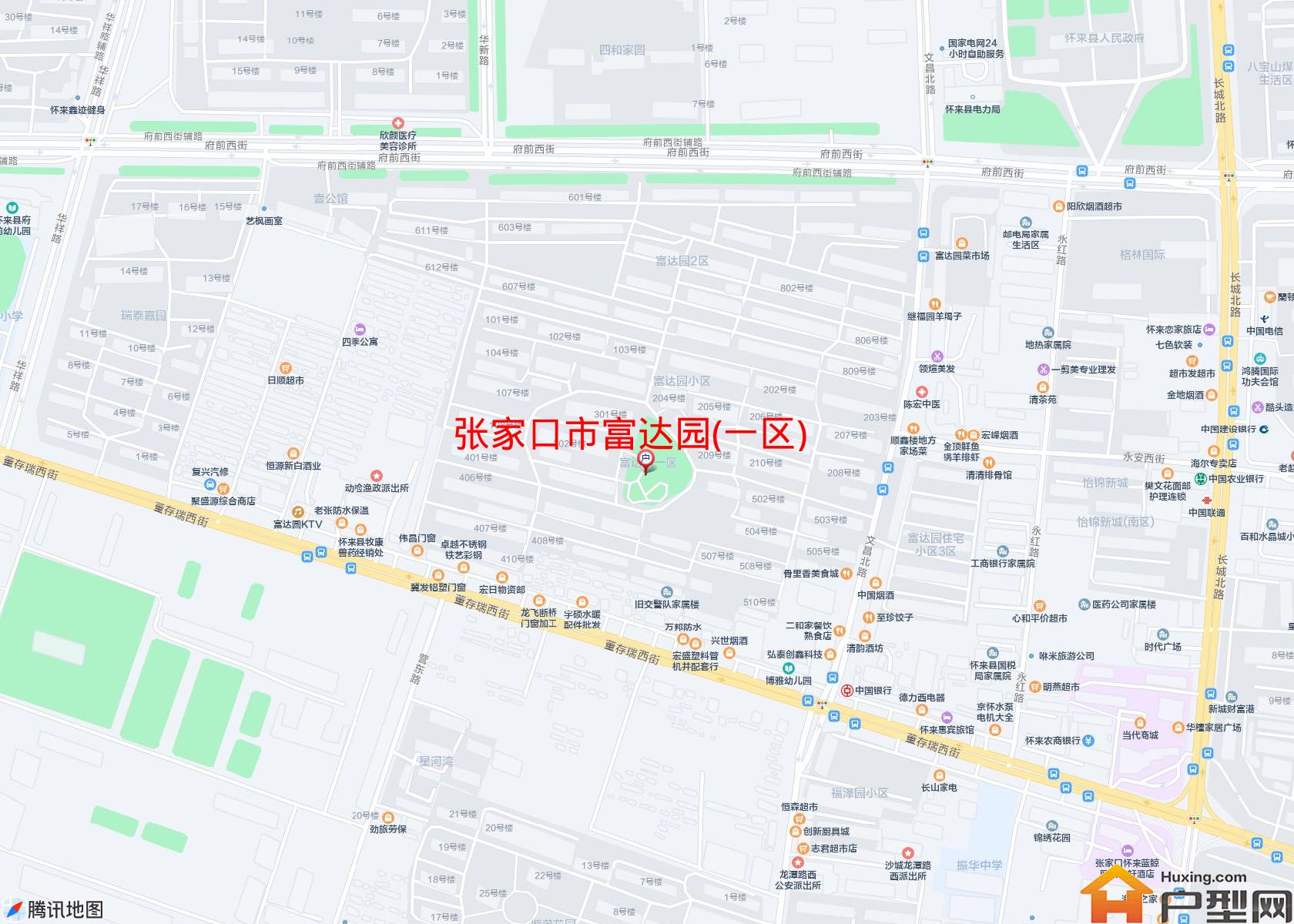 富达园(一区)小区 - 户型网