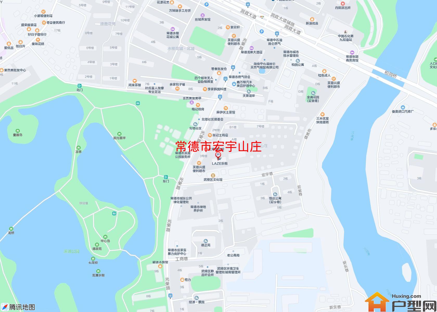 宏宇山庄小区 - 户型网