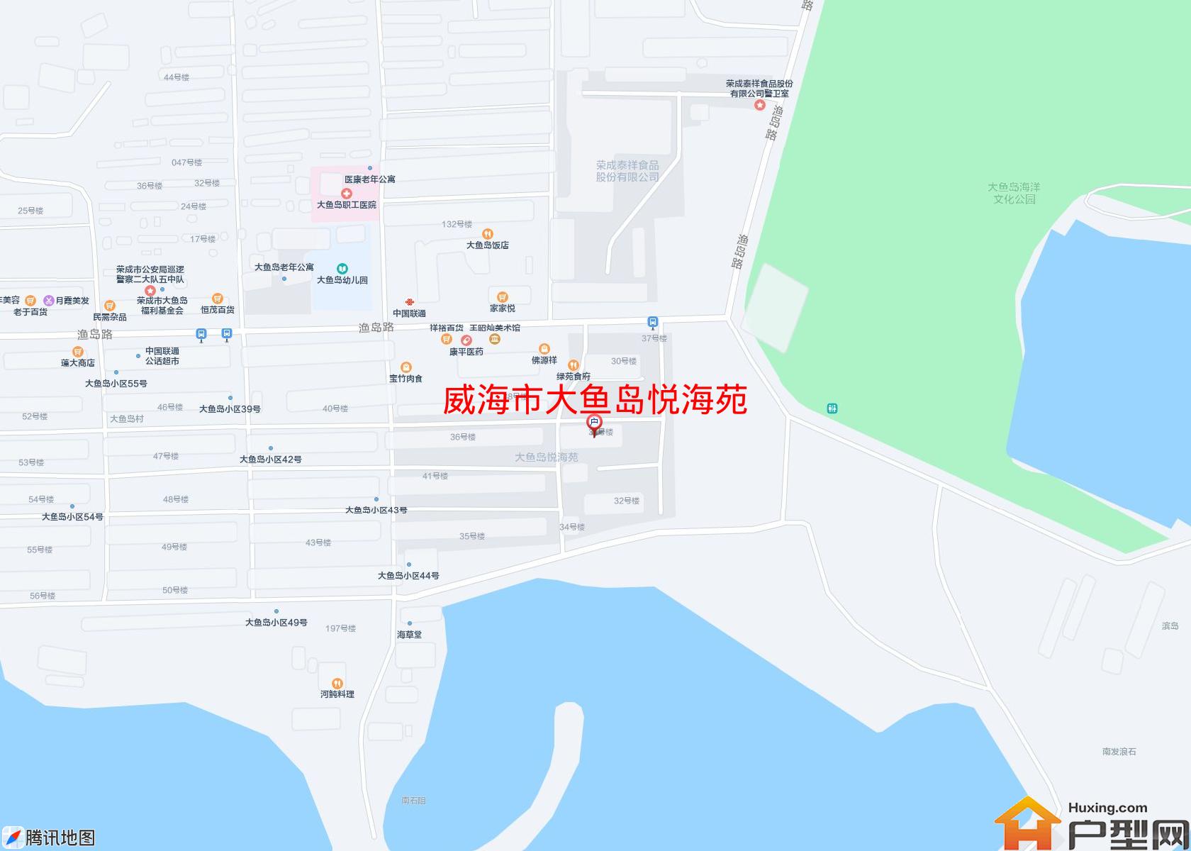 大鱼岛悦海苑小区 - 户型网