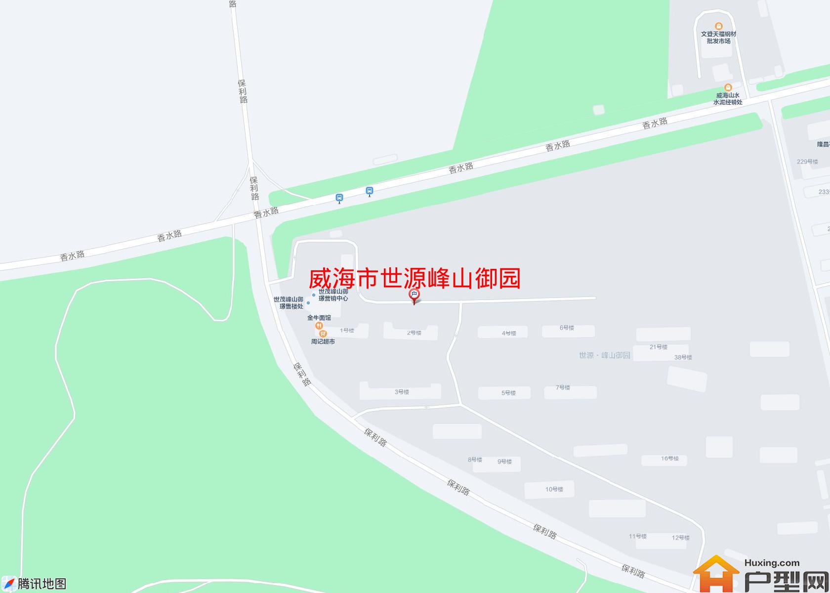 世源峰山御园小区 - 户型网