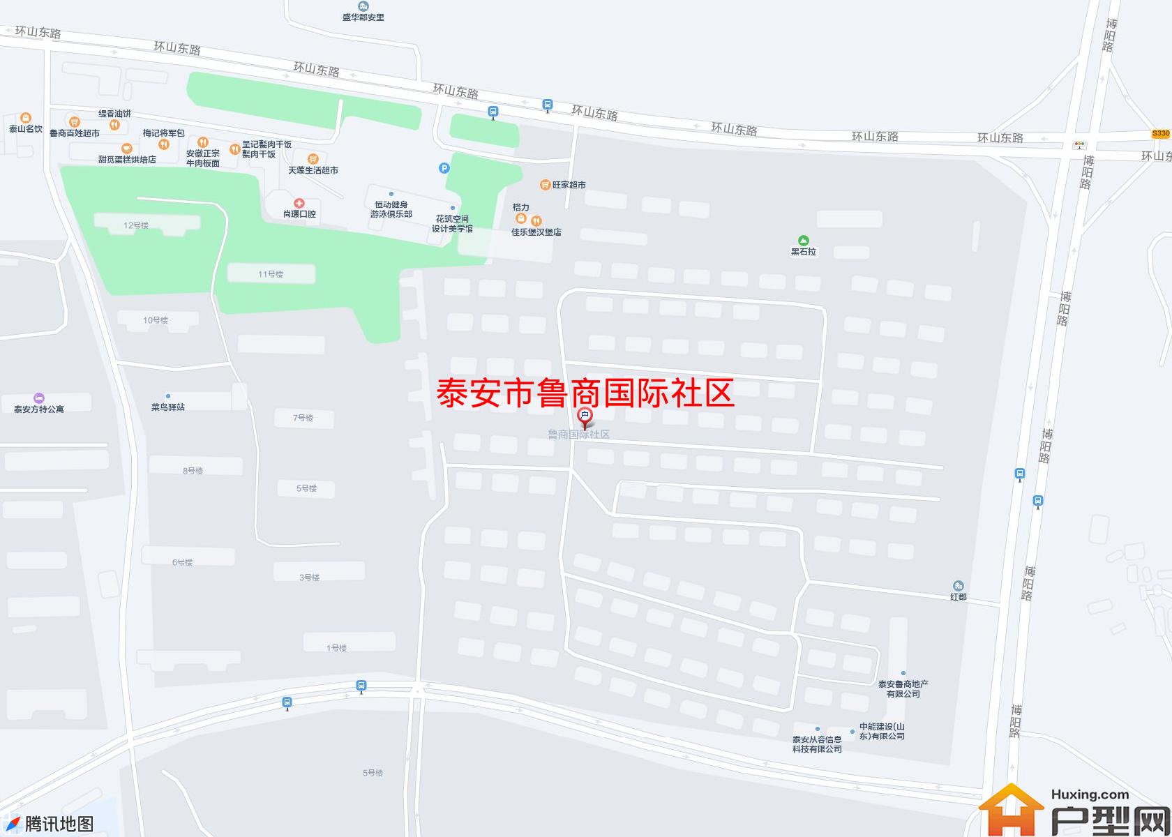 鲁商国际社区小区 - 户型网