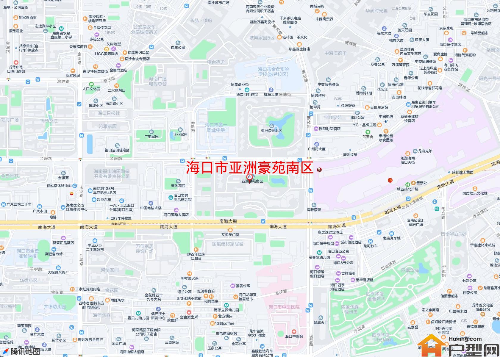 亚洲豪苑南区小区 - 户型网