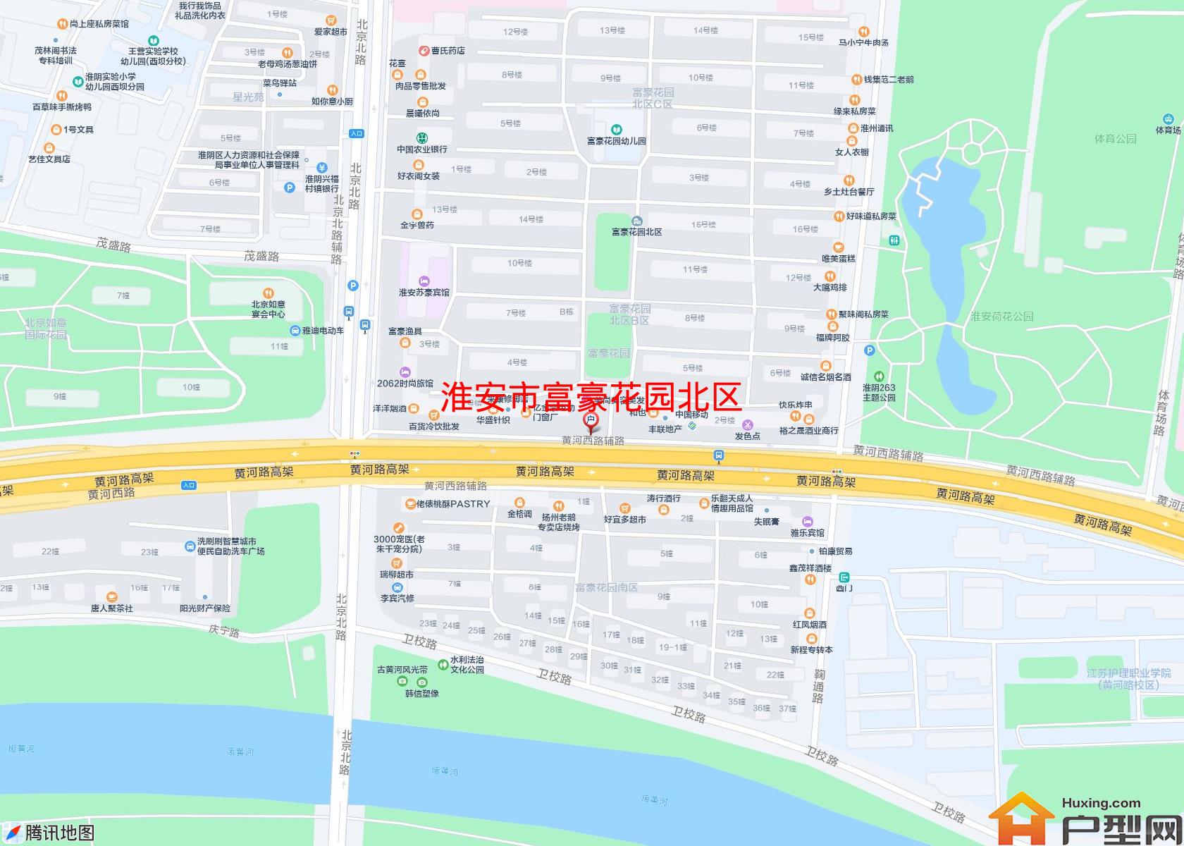 富豪花园北区小区 - 户型网