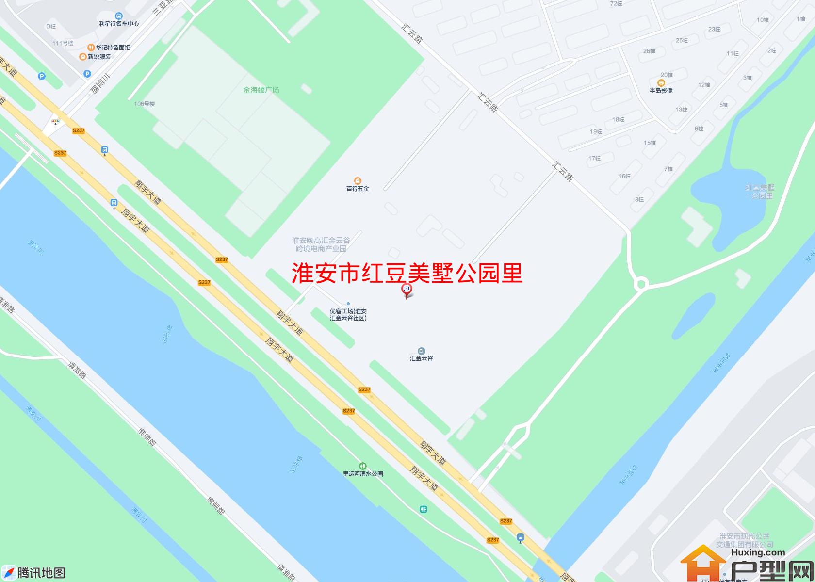 红豆美墅公园里小区 - 户型网