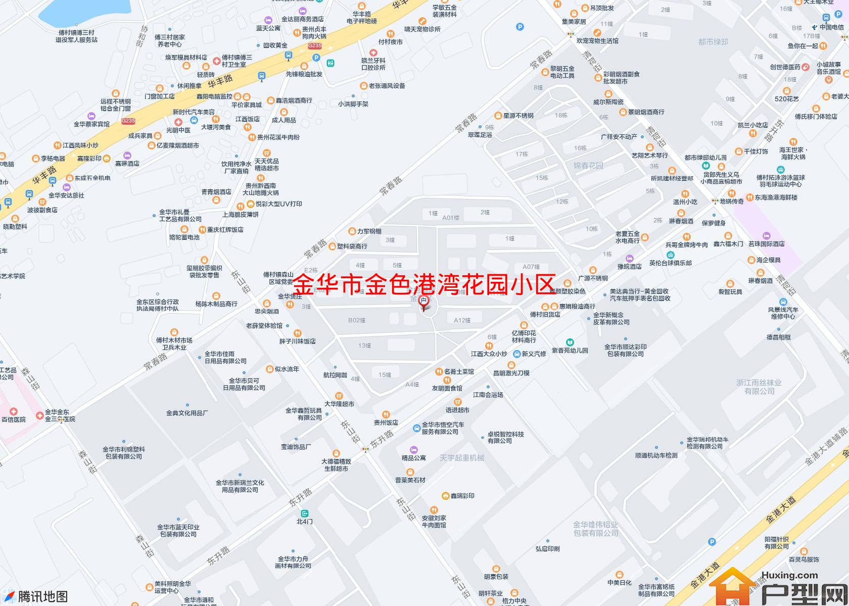 金色港湾花园小区小区 - 户型网
