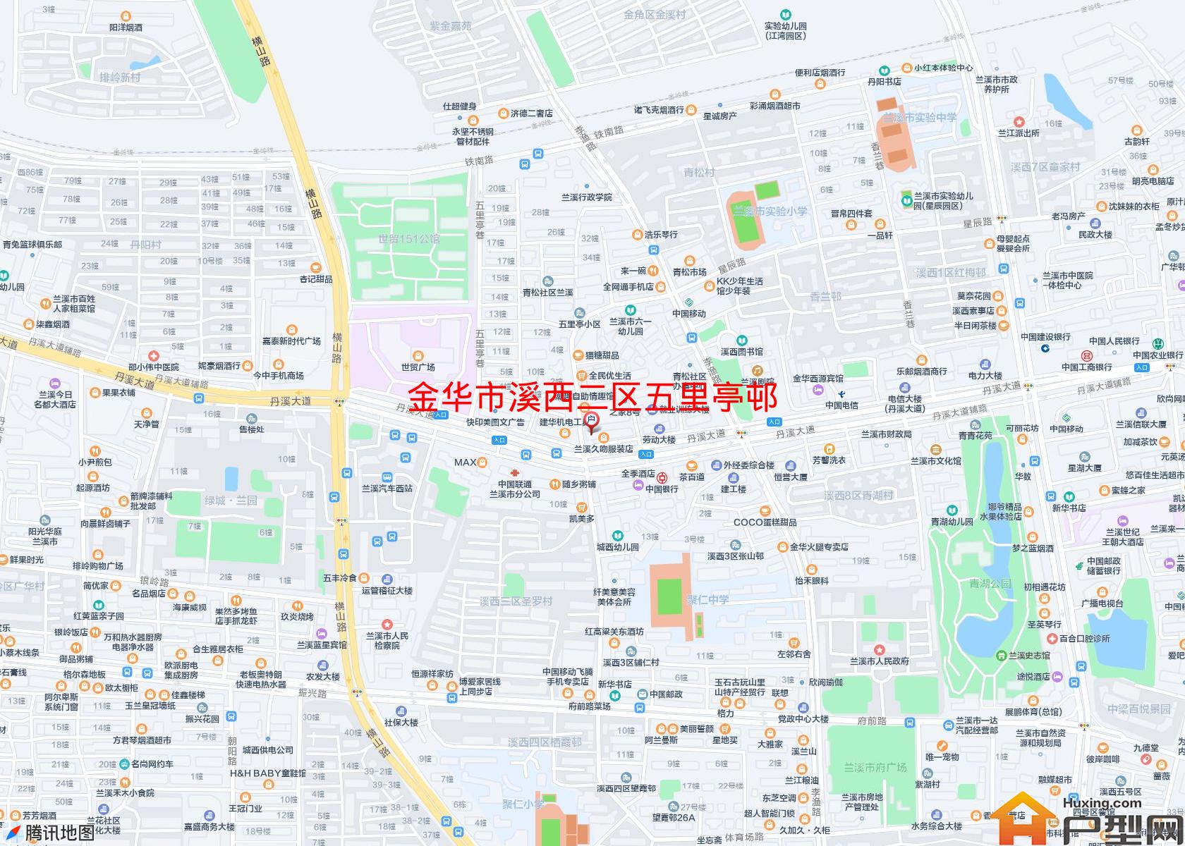 溪西二区五里亭邨小区 - 户型网