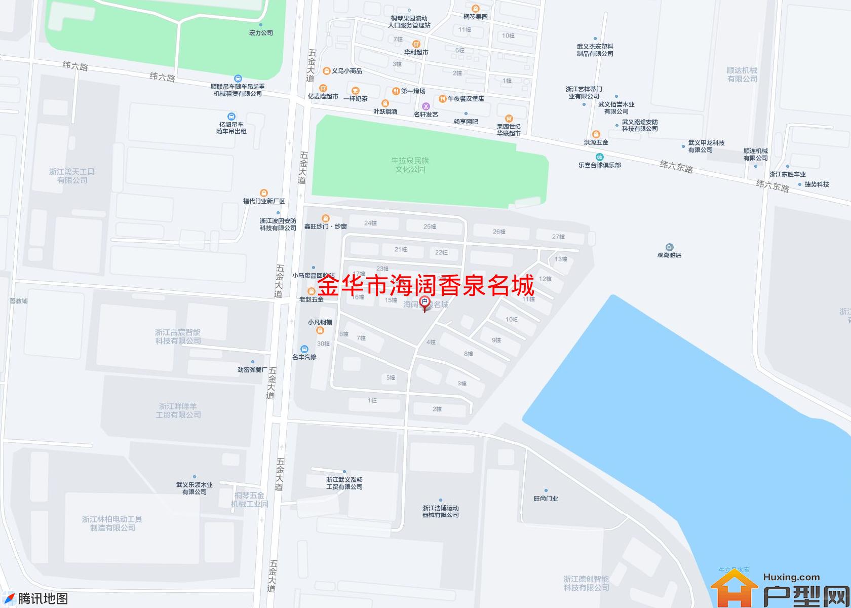 海阔香泉名城小区 - 户型网