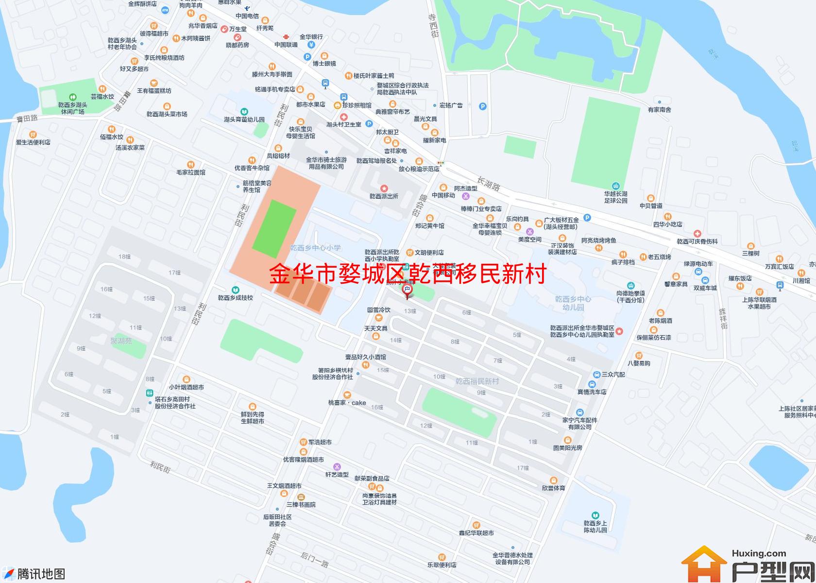 婺城区乾西移民新村小区 - 户型网