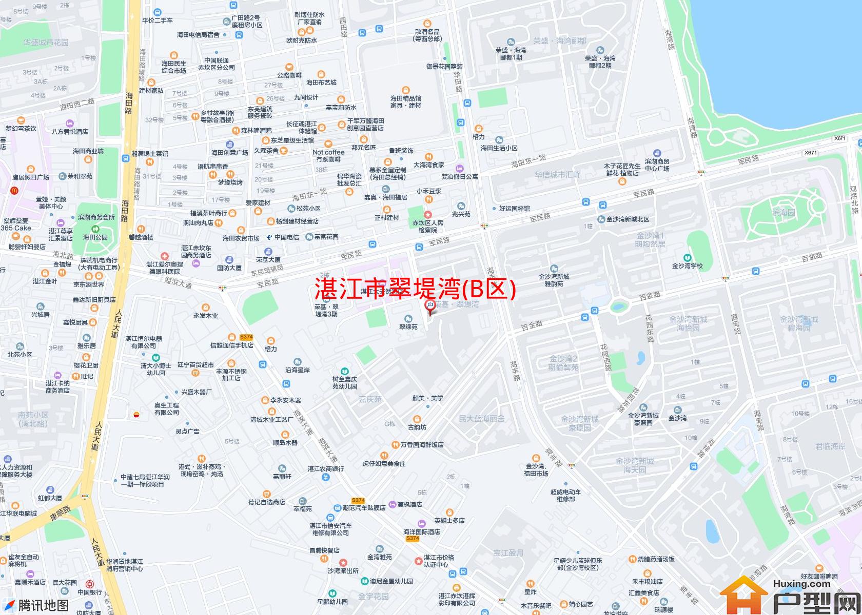 翠堤湾(B区)小区 - 户型网