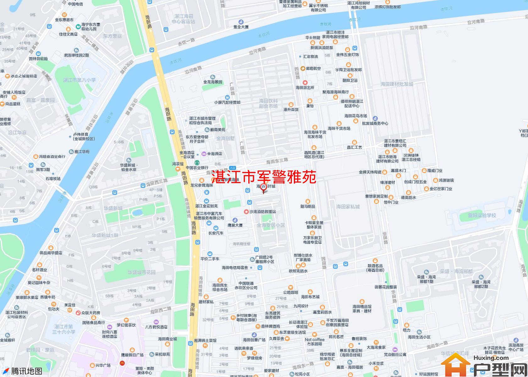 军警雅苑小区 - 户型网