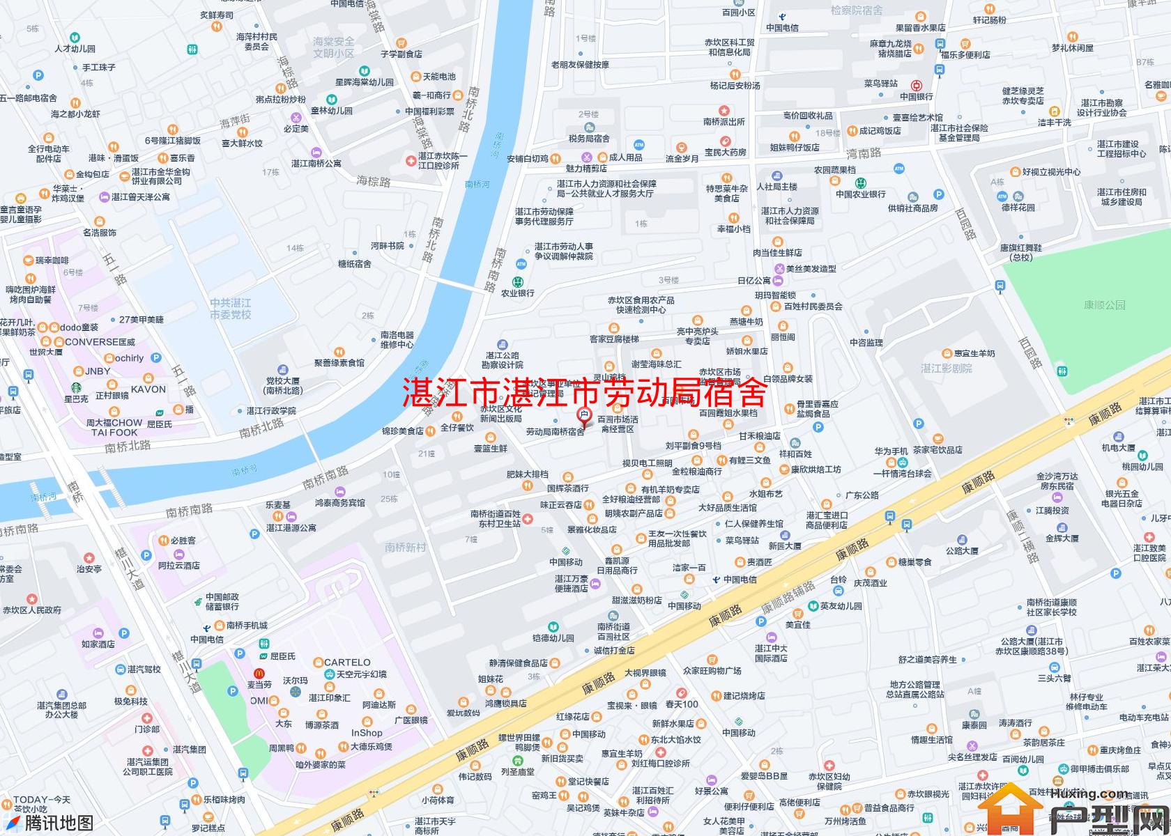 湛江市劳动局宿舍小区 - 户型网