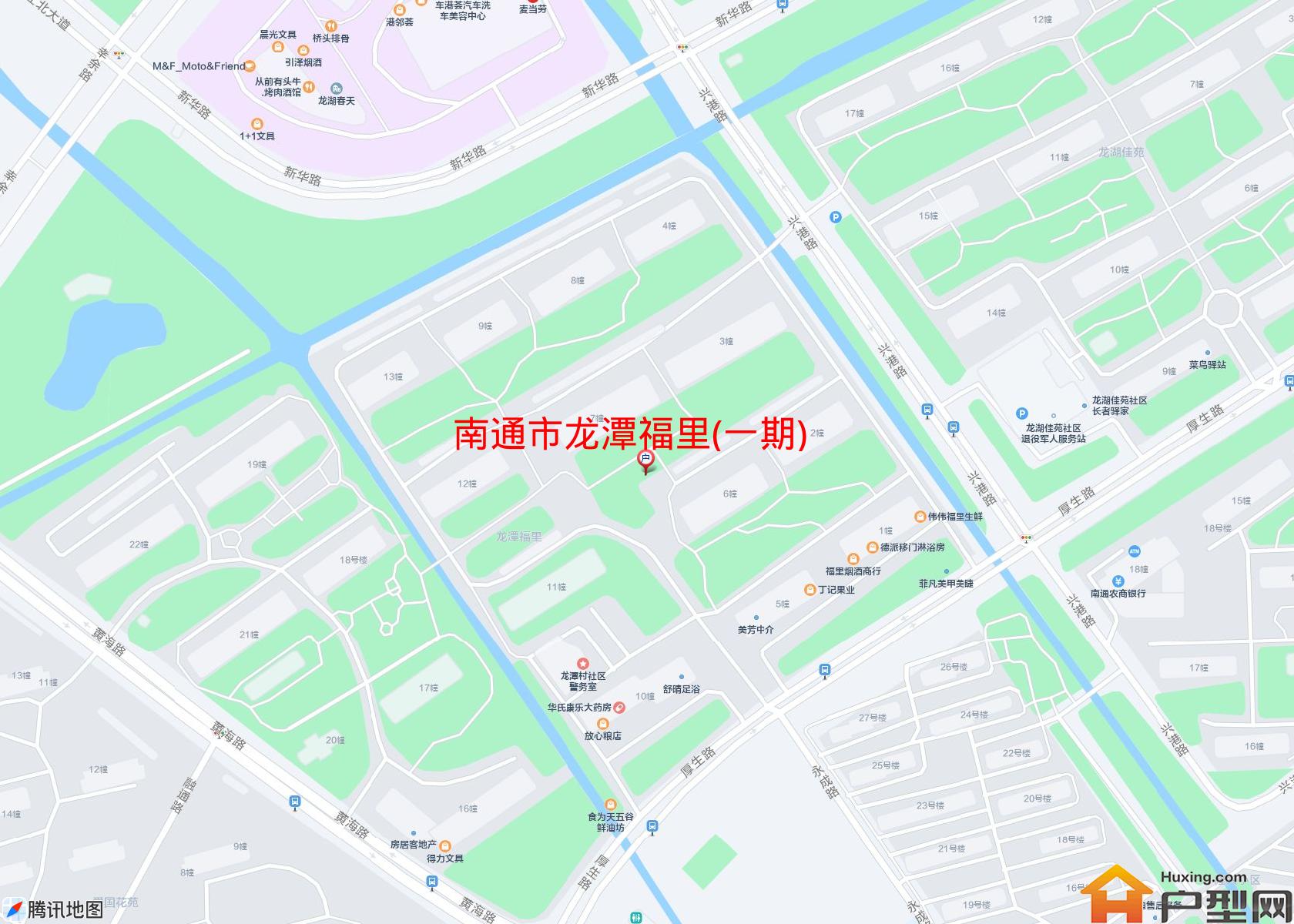 龙潭福里(一期)小区 - 户型网