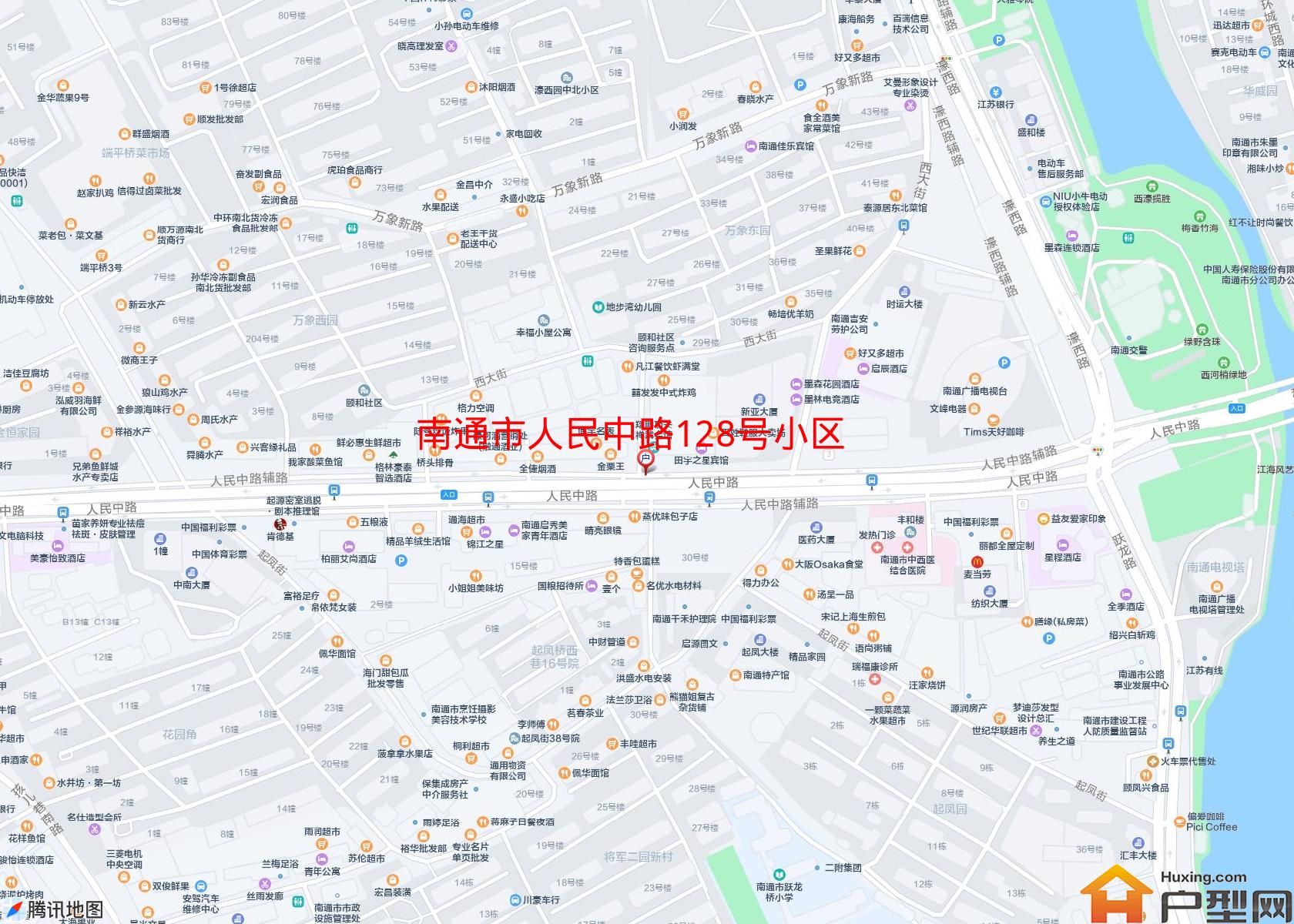 人民中路128号小区小区 - 户型网