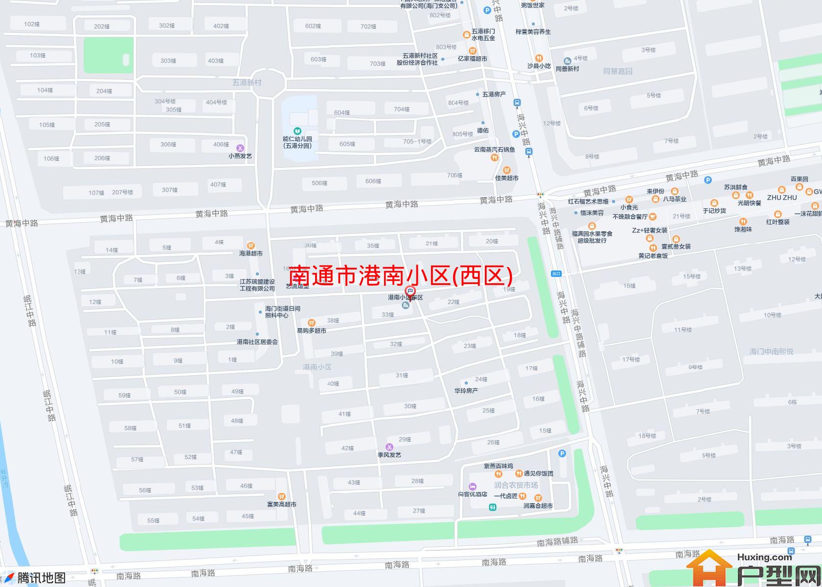 港南小区(西区)小区 - 户型网