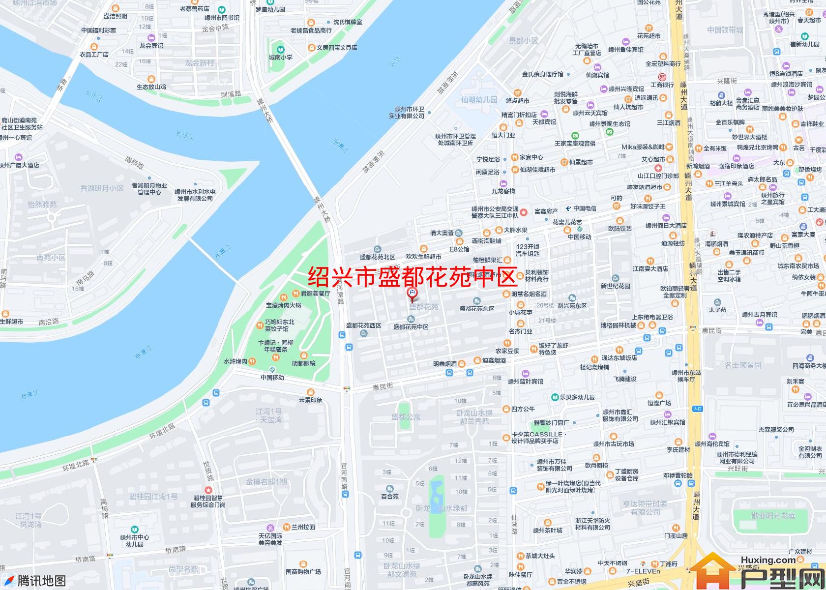 盛都花苑中区小区 - 户型网