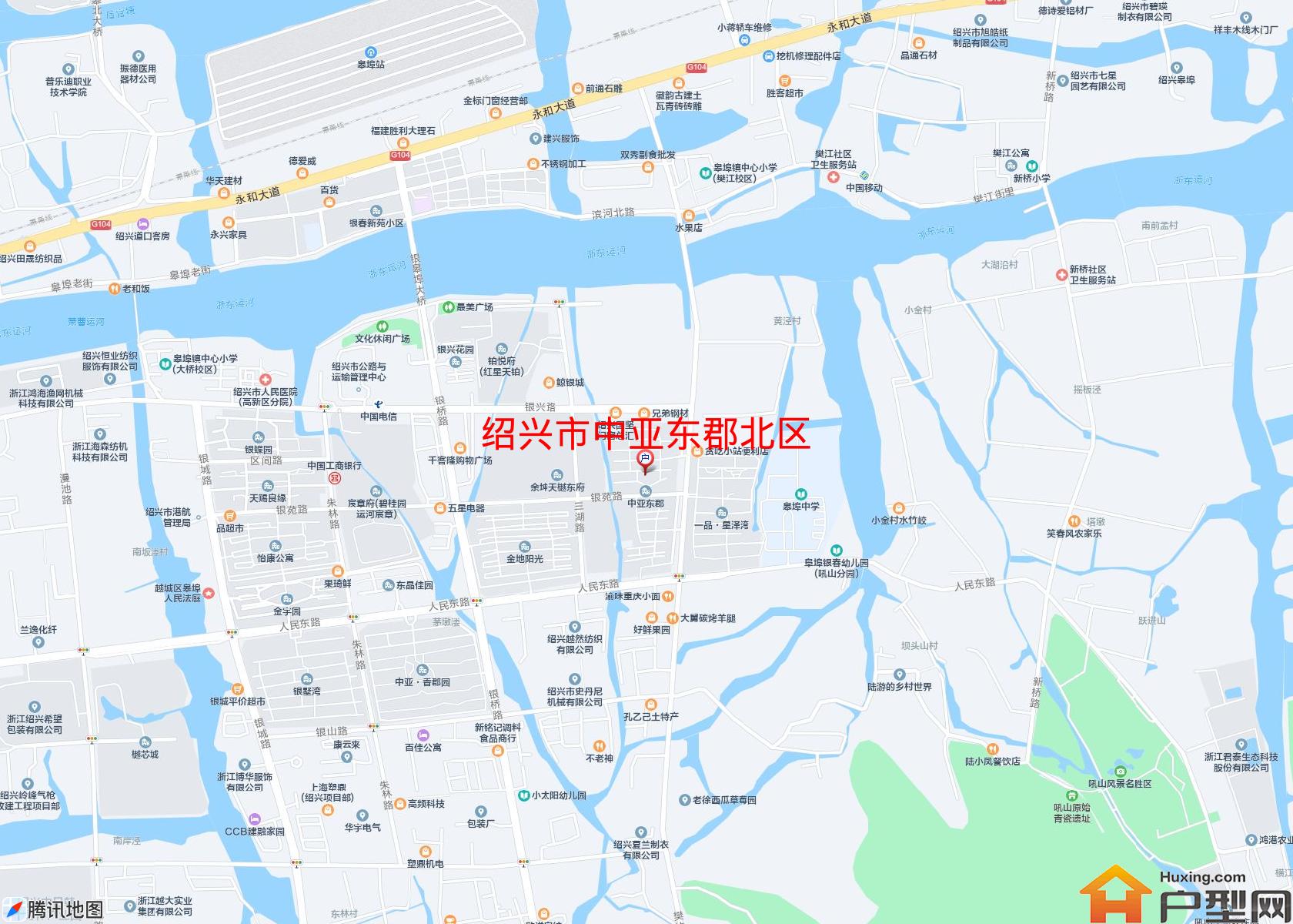 中亚东郡北区小区 - 户型网