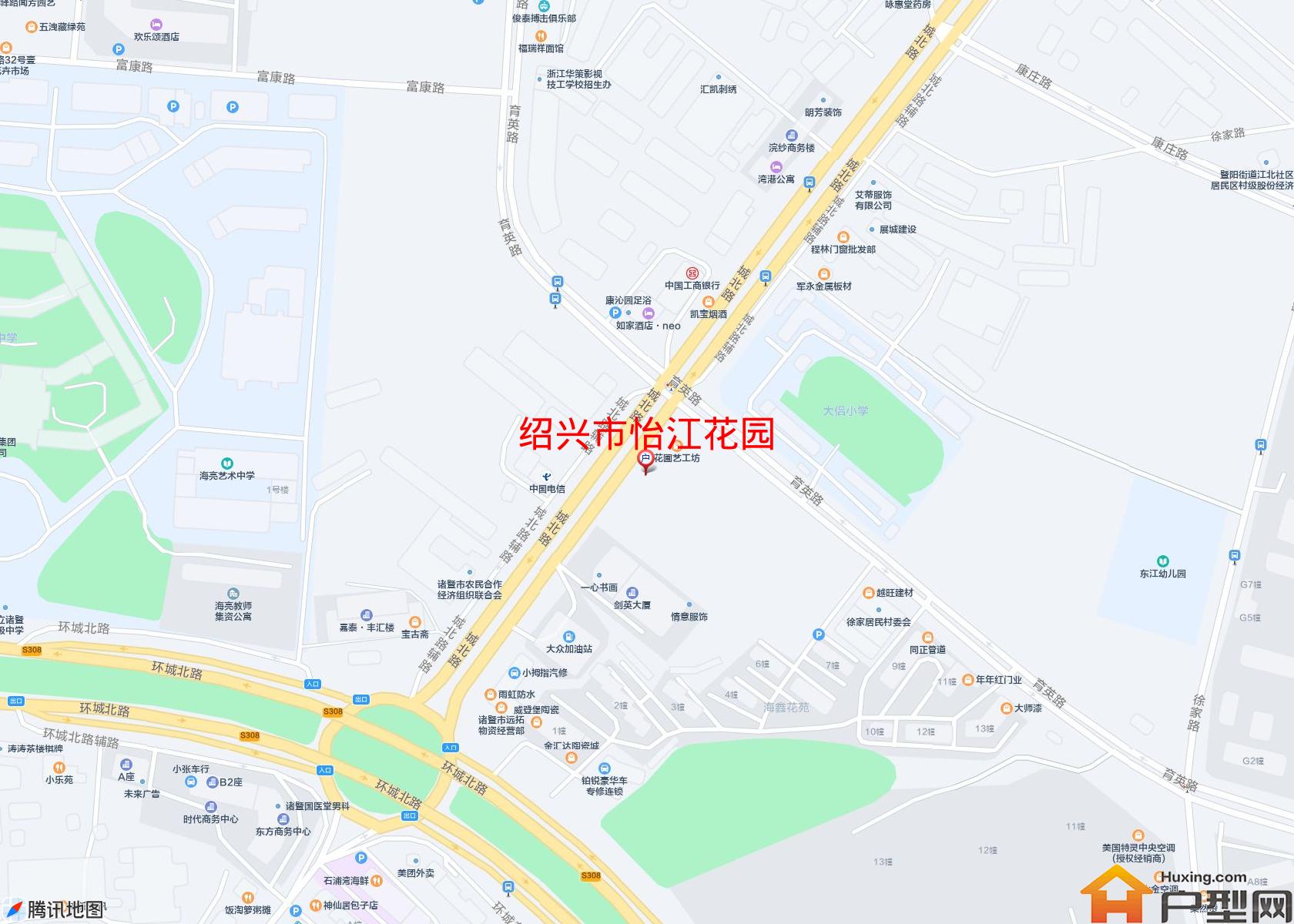怡江花园小区 - 户型网