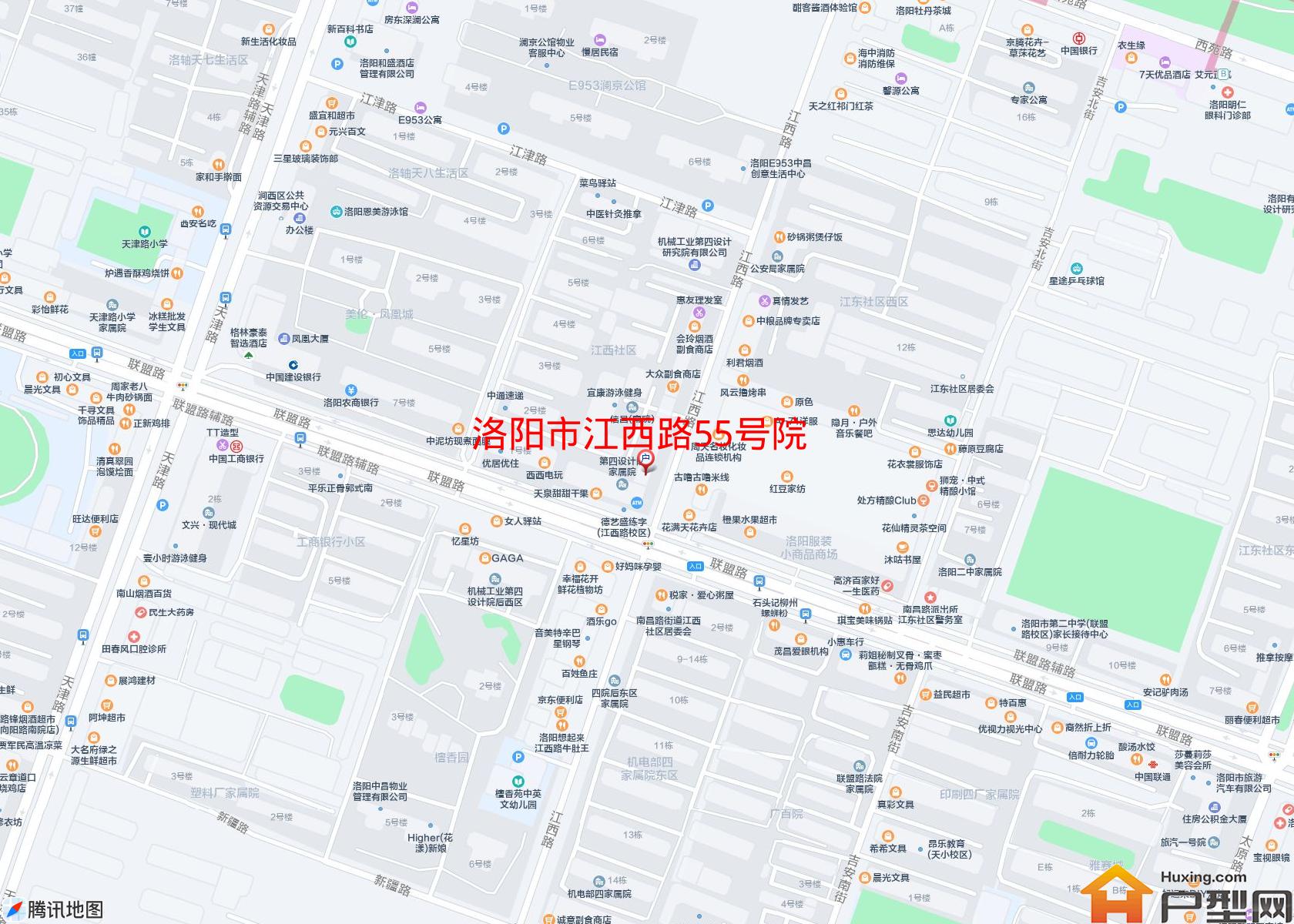 江西路55号院小区 - 户型网