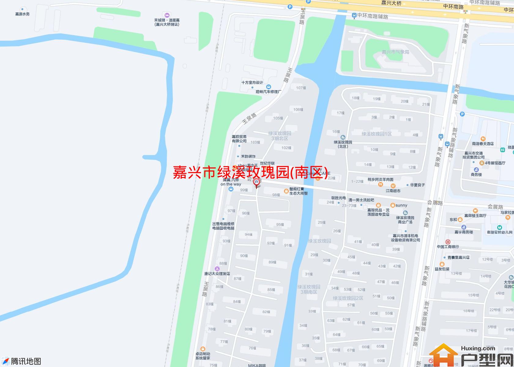 绿溪玫瑰园(南区)小区 - 户型网