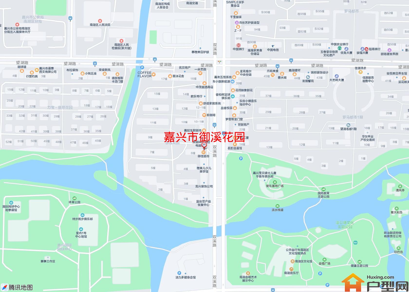 御溪花园小区 - 户型网