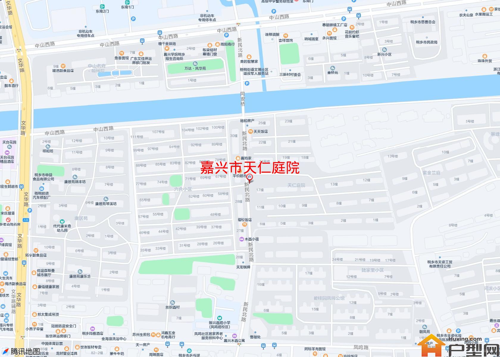 天仁庭院小区 - 户型网