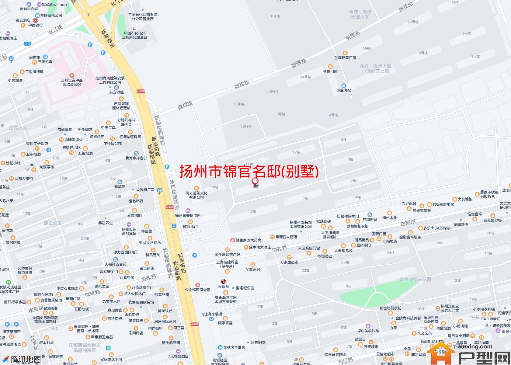 锦官名邸(别墅)小区 - 户型网