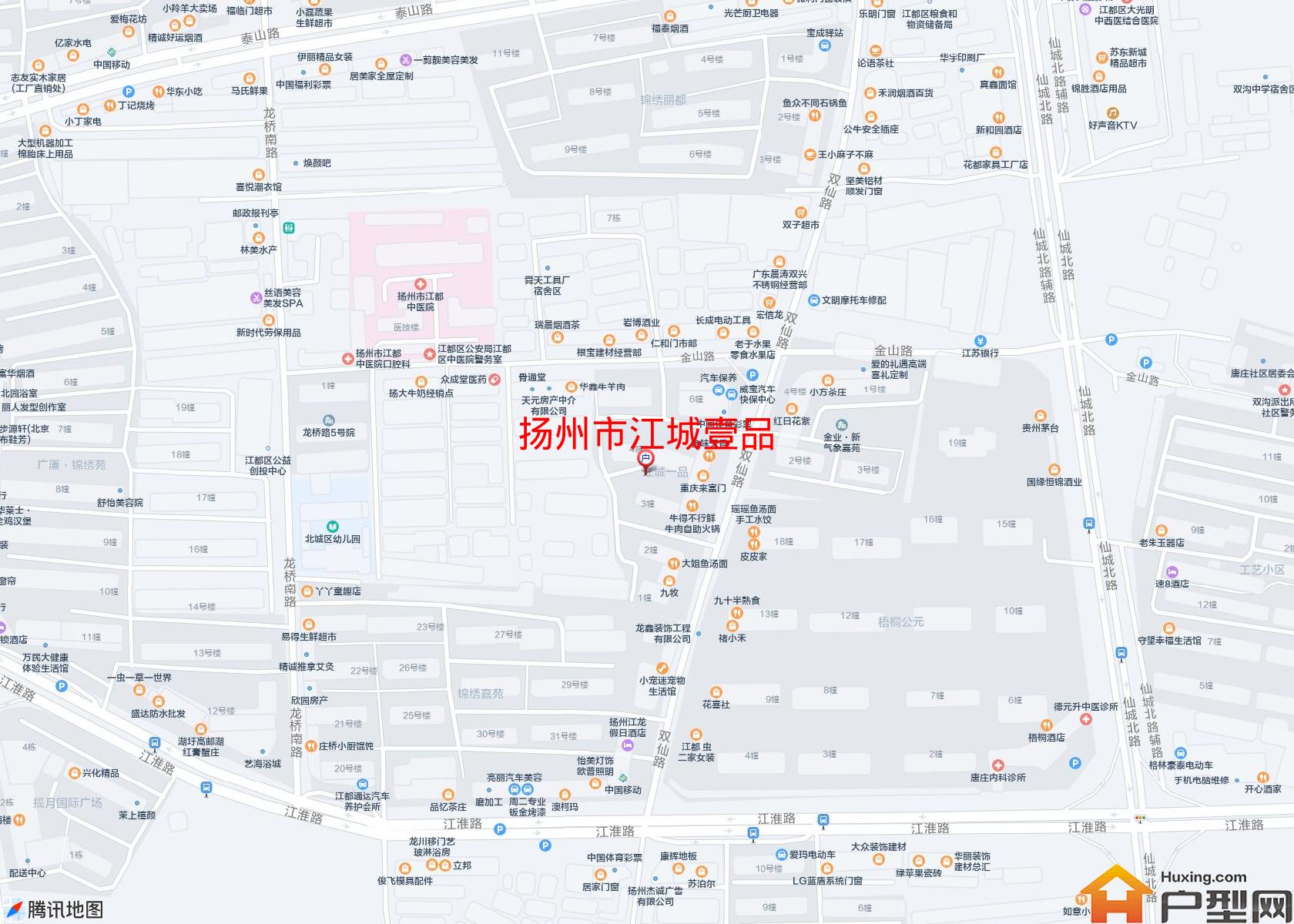 江城壹品小区 - 户型网