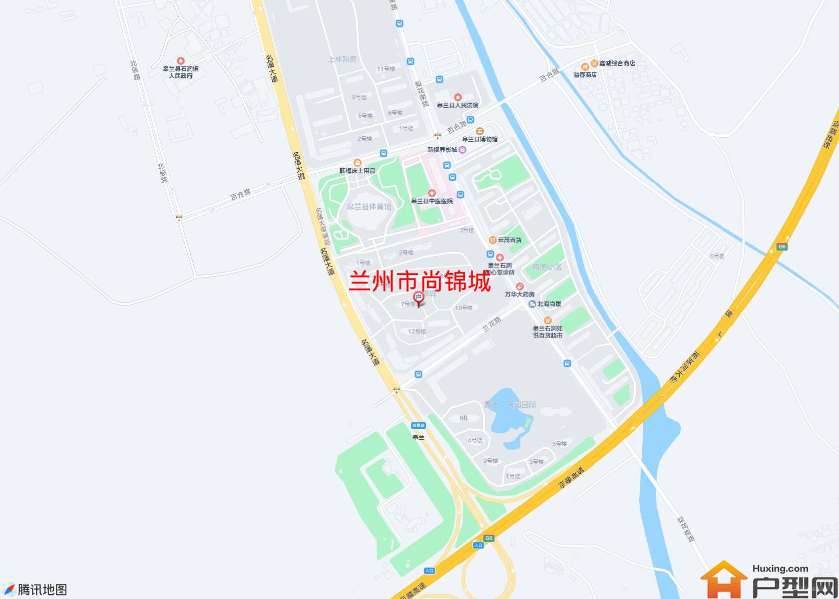 尚锦城小区 - 户型网