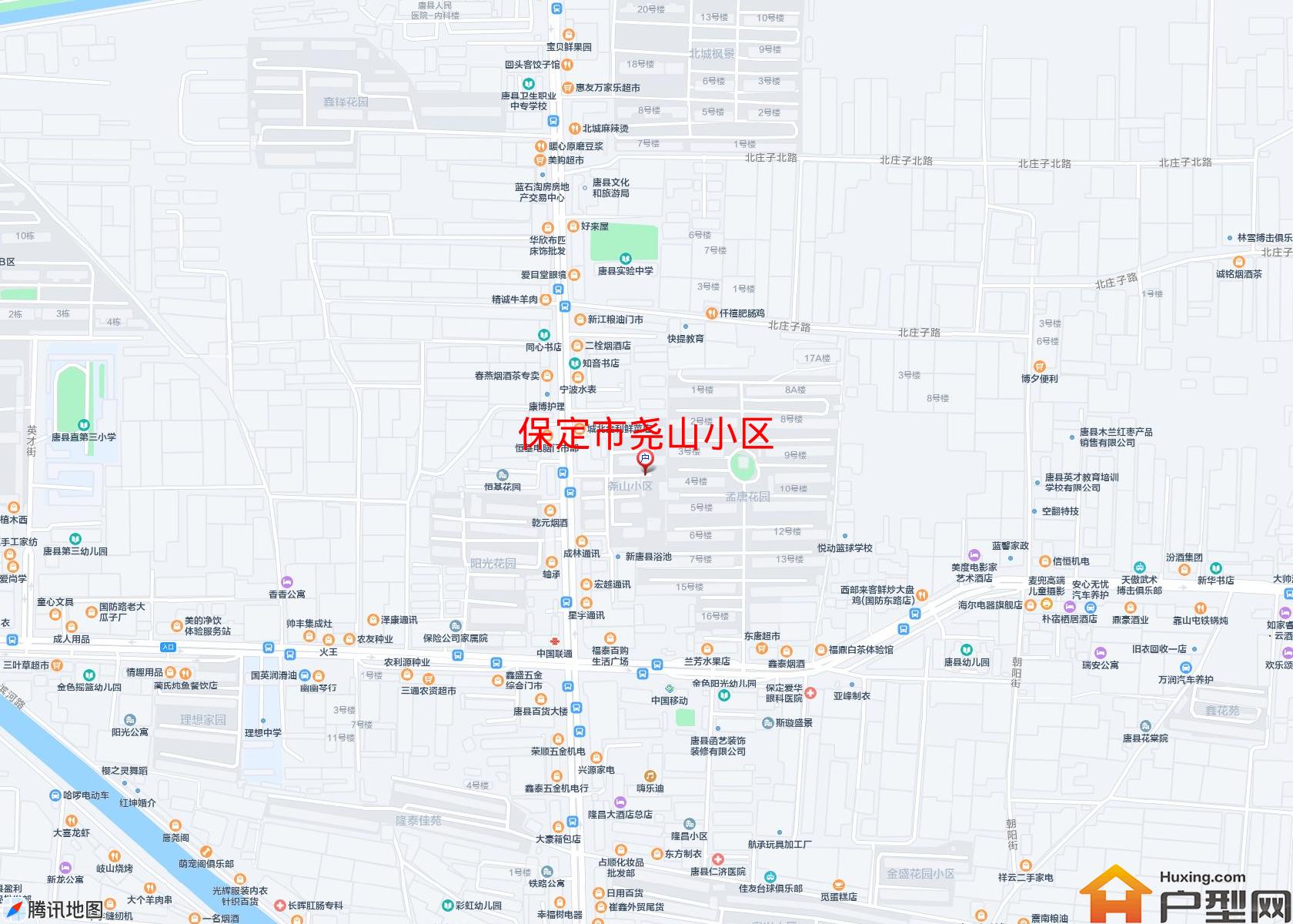尧山小区小区 - 户型网