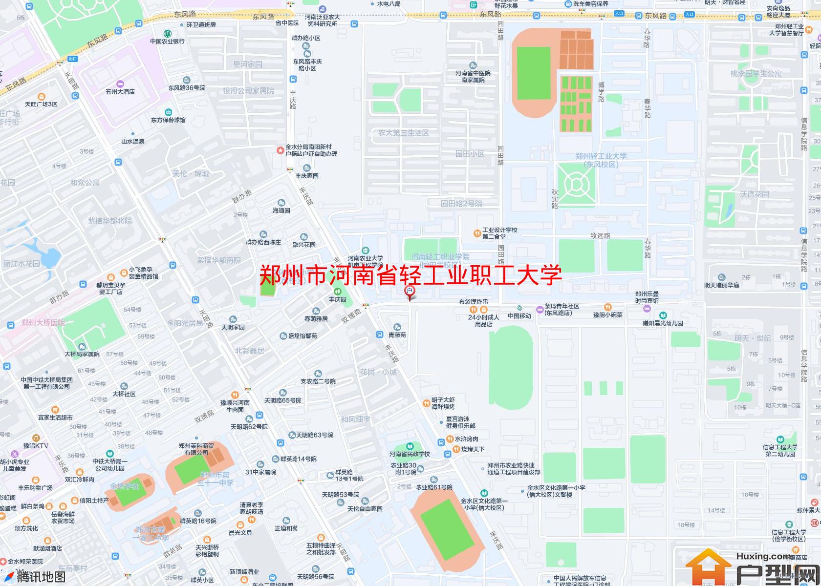 河南省轻工业职工大学家属院小区 - 户型网