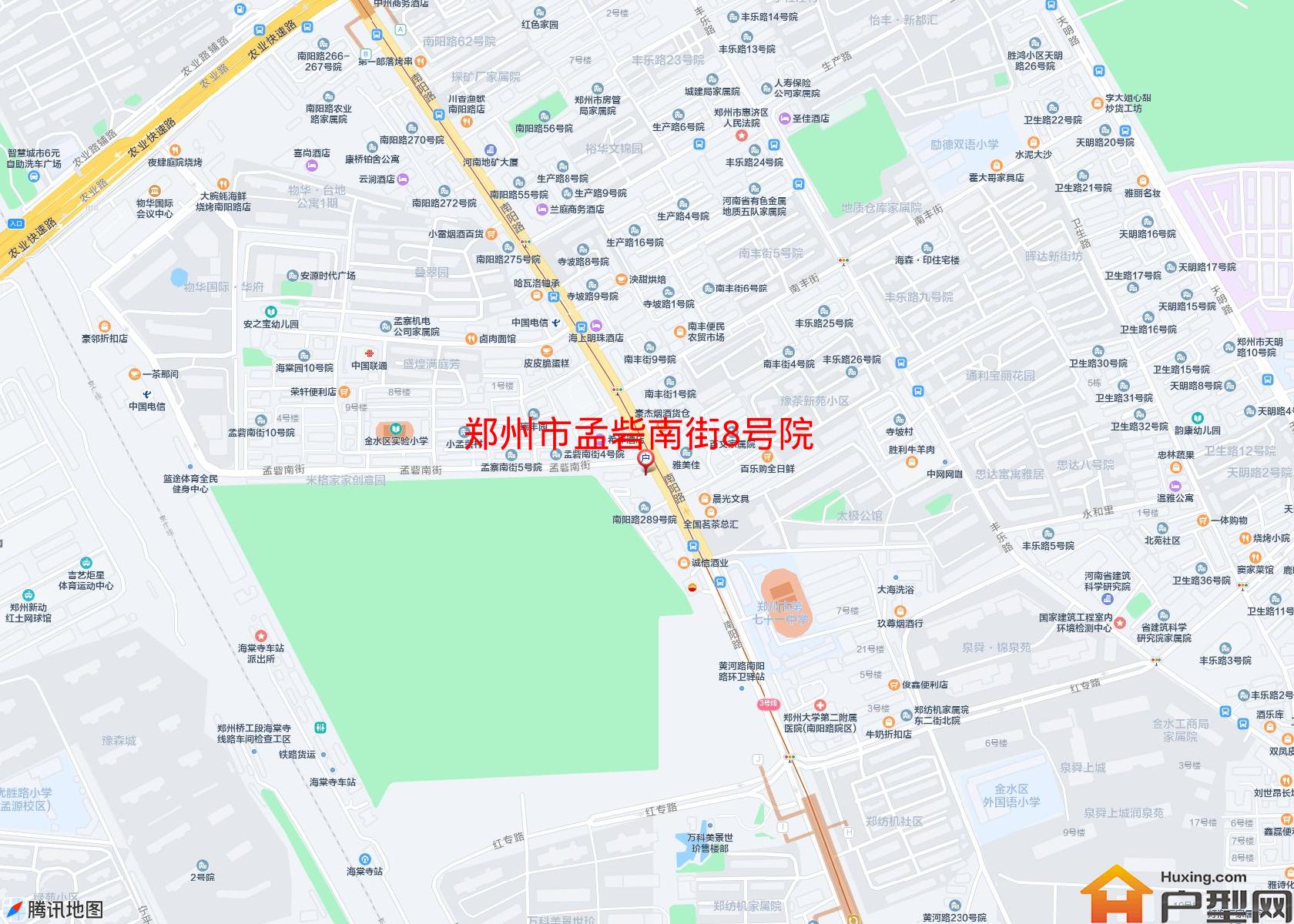 孟砦南街8号院小区 - 户型网